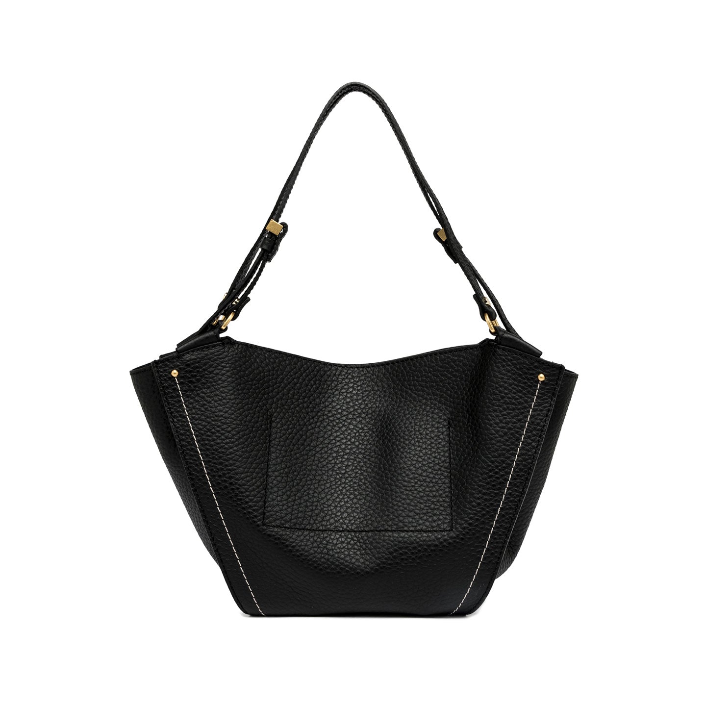 Gianni Chiarini Borsa a spalla in pelle bloom Nero