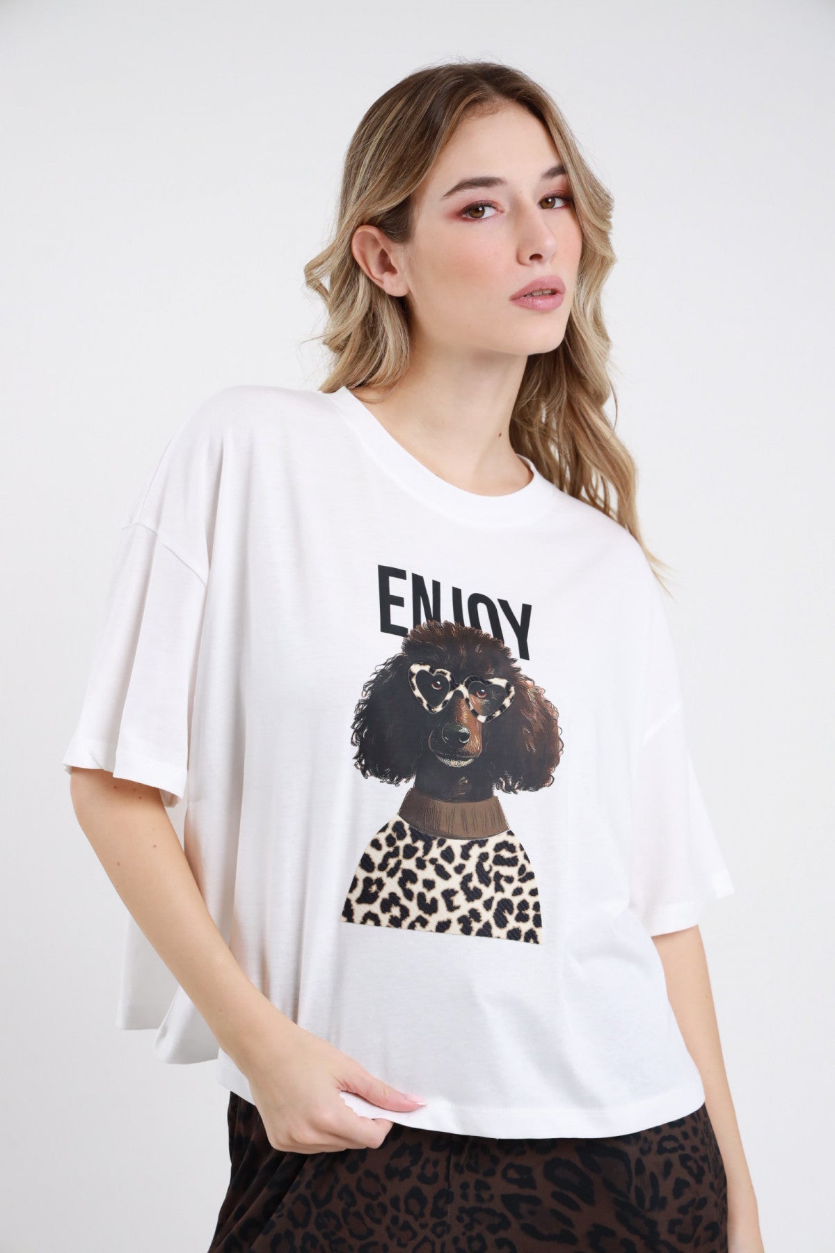 SUSY MIX T-SHIRT STAMPA ENJOY