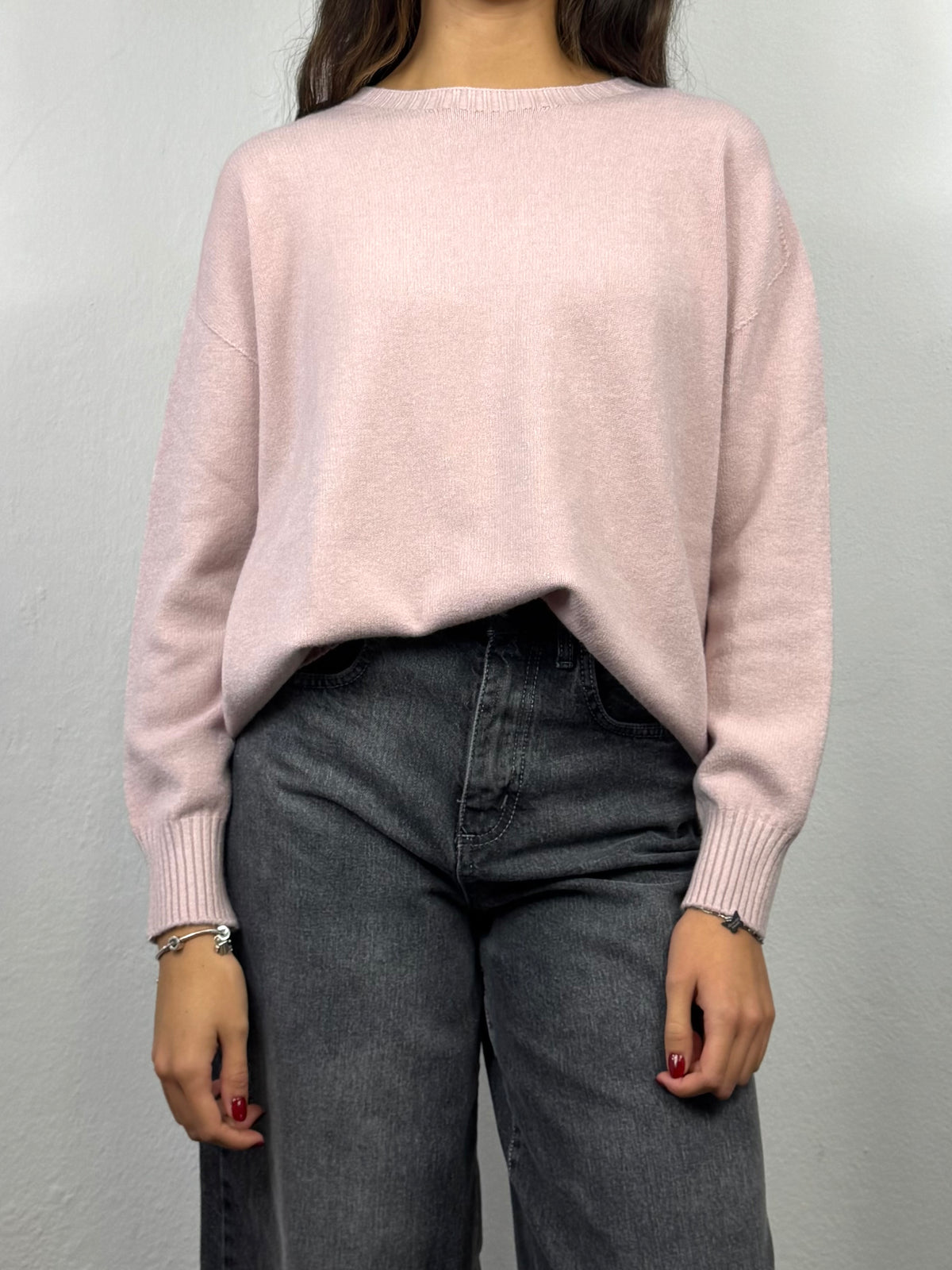 SUSY MIX MAGLIONCINO PARICOLLO ROSA