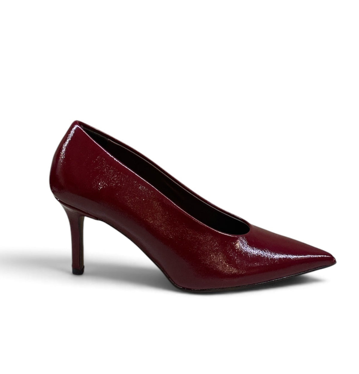 DIVINE FOLLIE DÉCOLLETÉ IN NAPLACK BORDEAUX