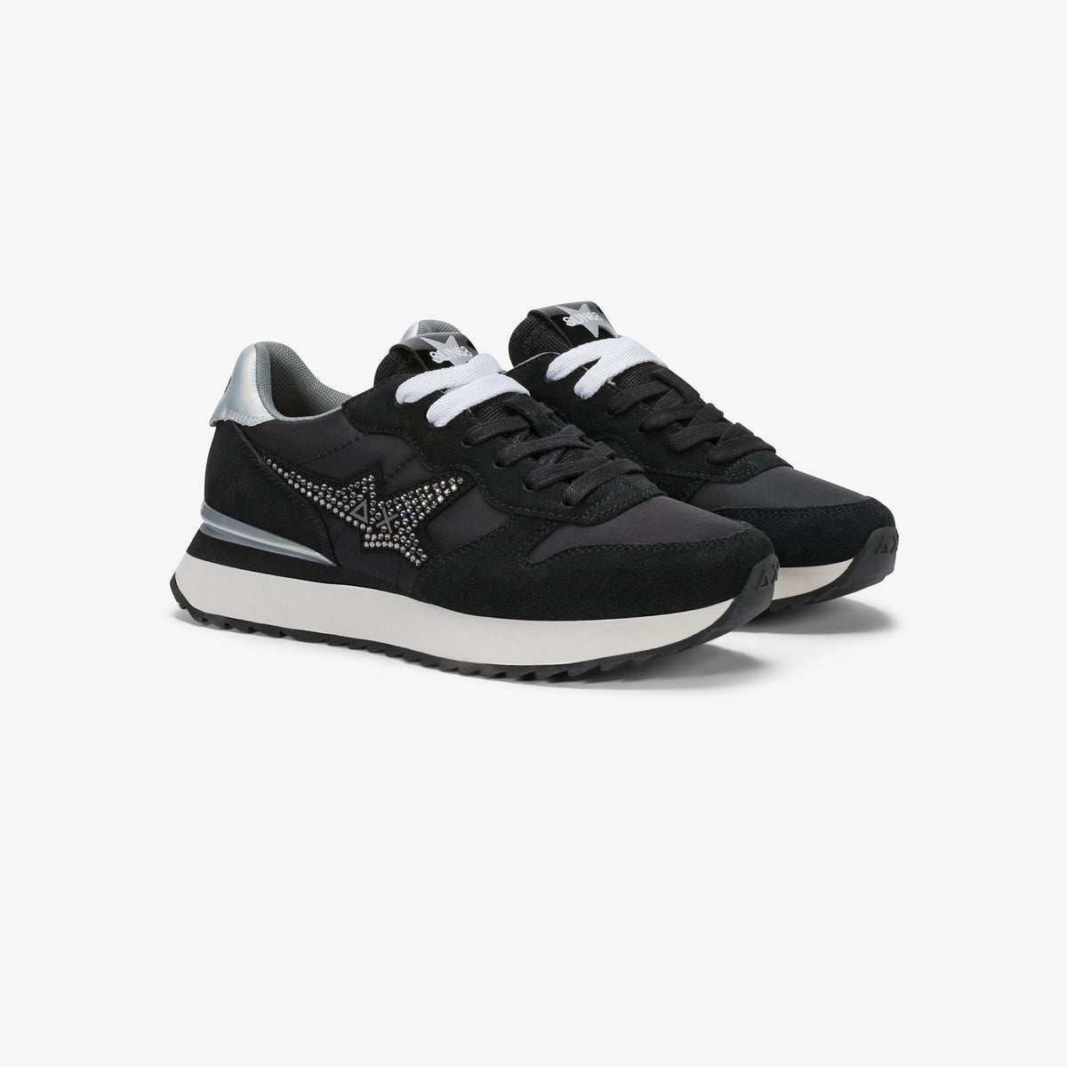 SUN68 SNEAKERS DONNA STARGIRL NERO