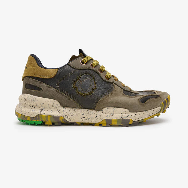 SATORISAN Sneakers uomo pelle suede swamp