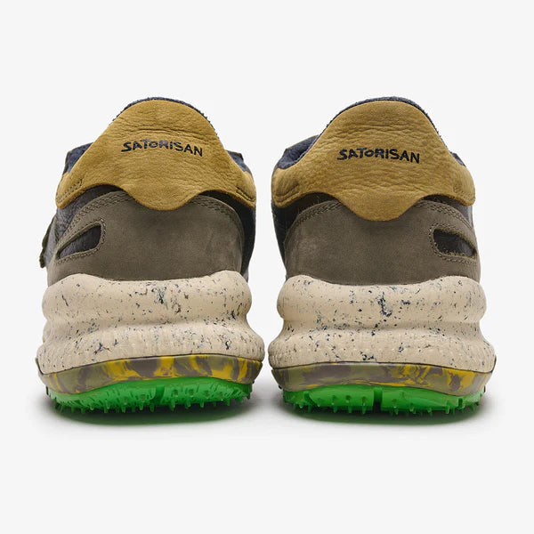 SATORISAN Sneakers uomo pelle suede swamp