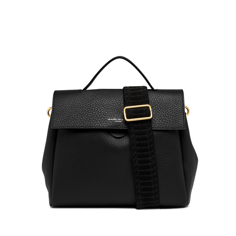 Gianni Chiarini Borsa a cartella realizzata in pregiata pelle grana maxi nero