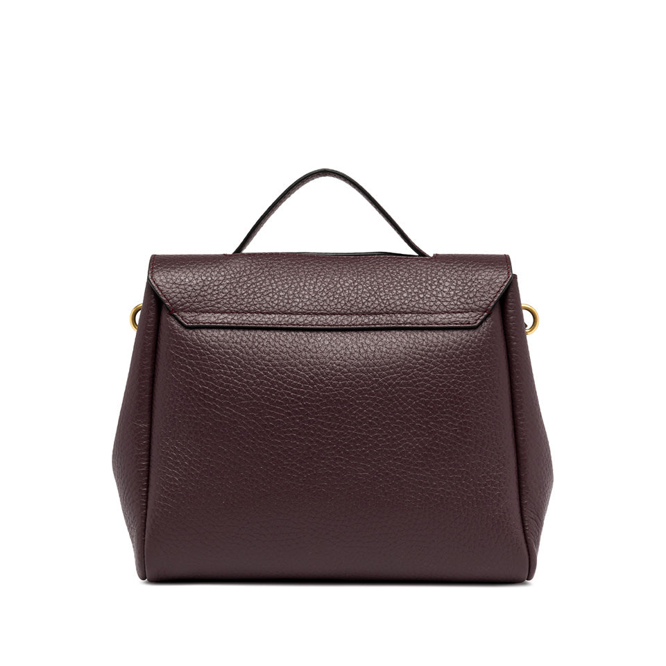 Gianni Chiarini Borsa a cartella realizzata in pregiata pelle grana maxi plum