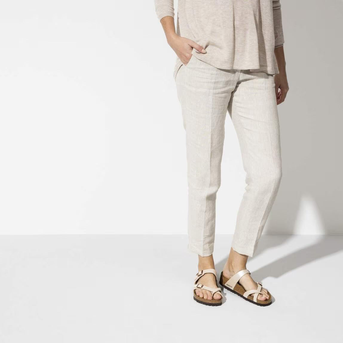 BIRKENSTOCK MAYARI GRACEFUL PEARL WHITE