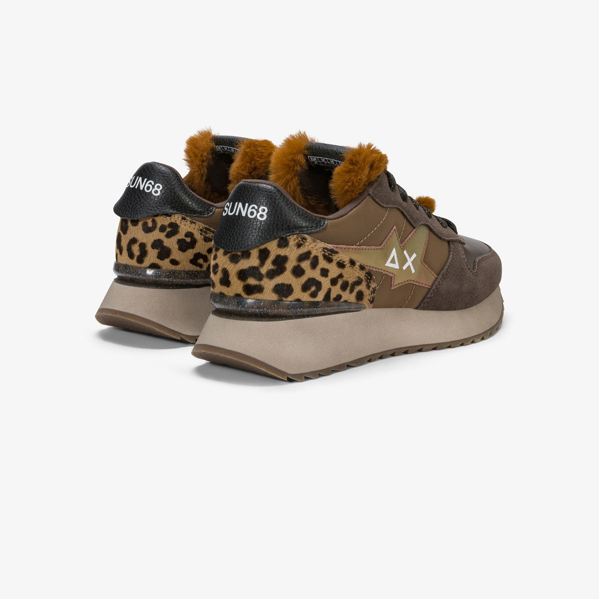 SUN68 SNEAKERS STARGIRL ANIMALIER
