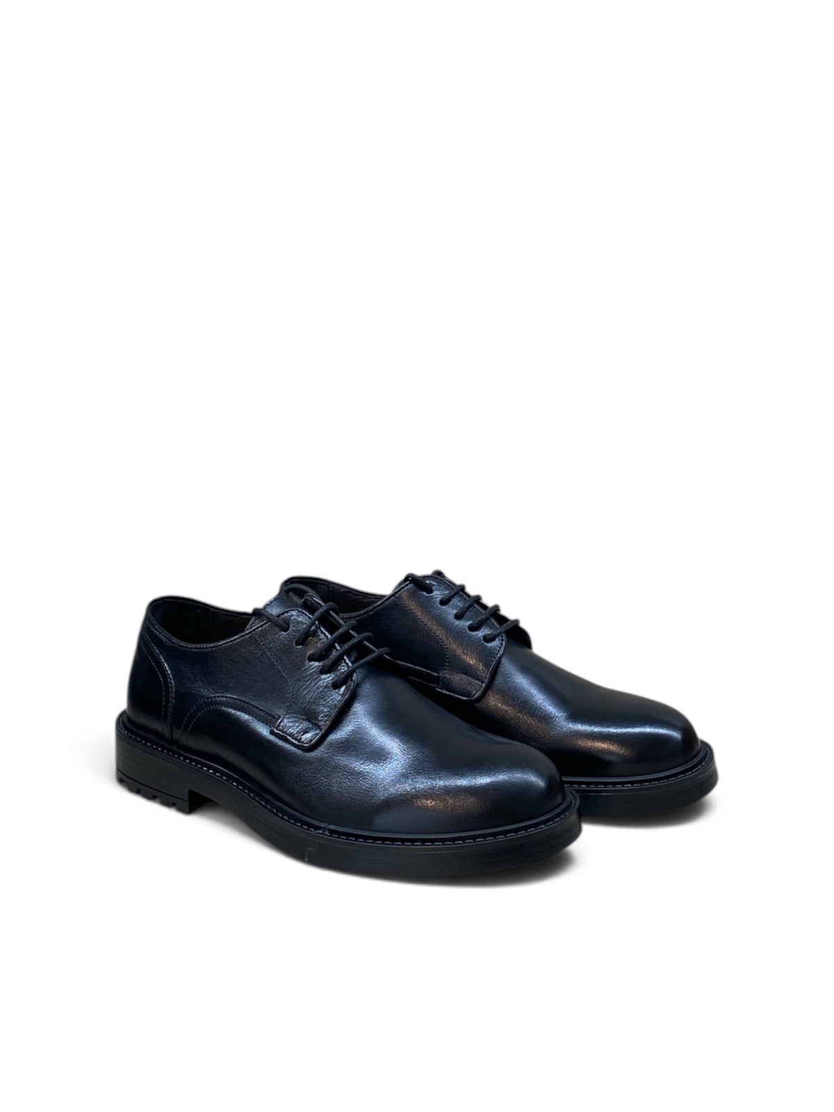 EXTON SCARPA ALLACCIATA NERA