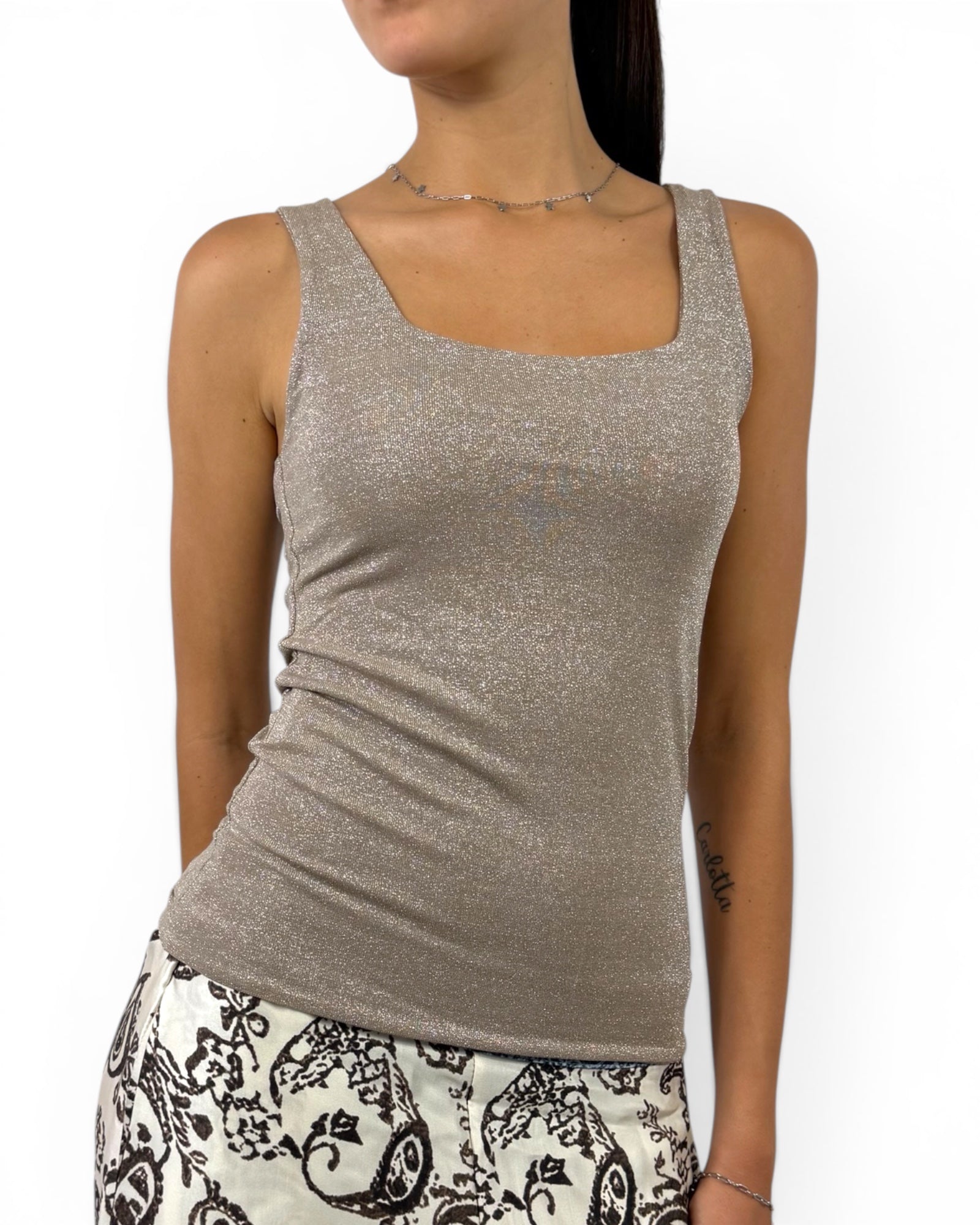 SUSY MIX TOP LUREX ORO