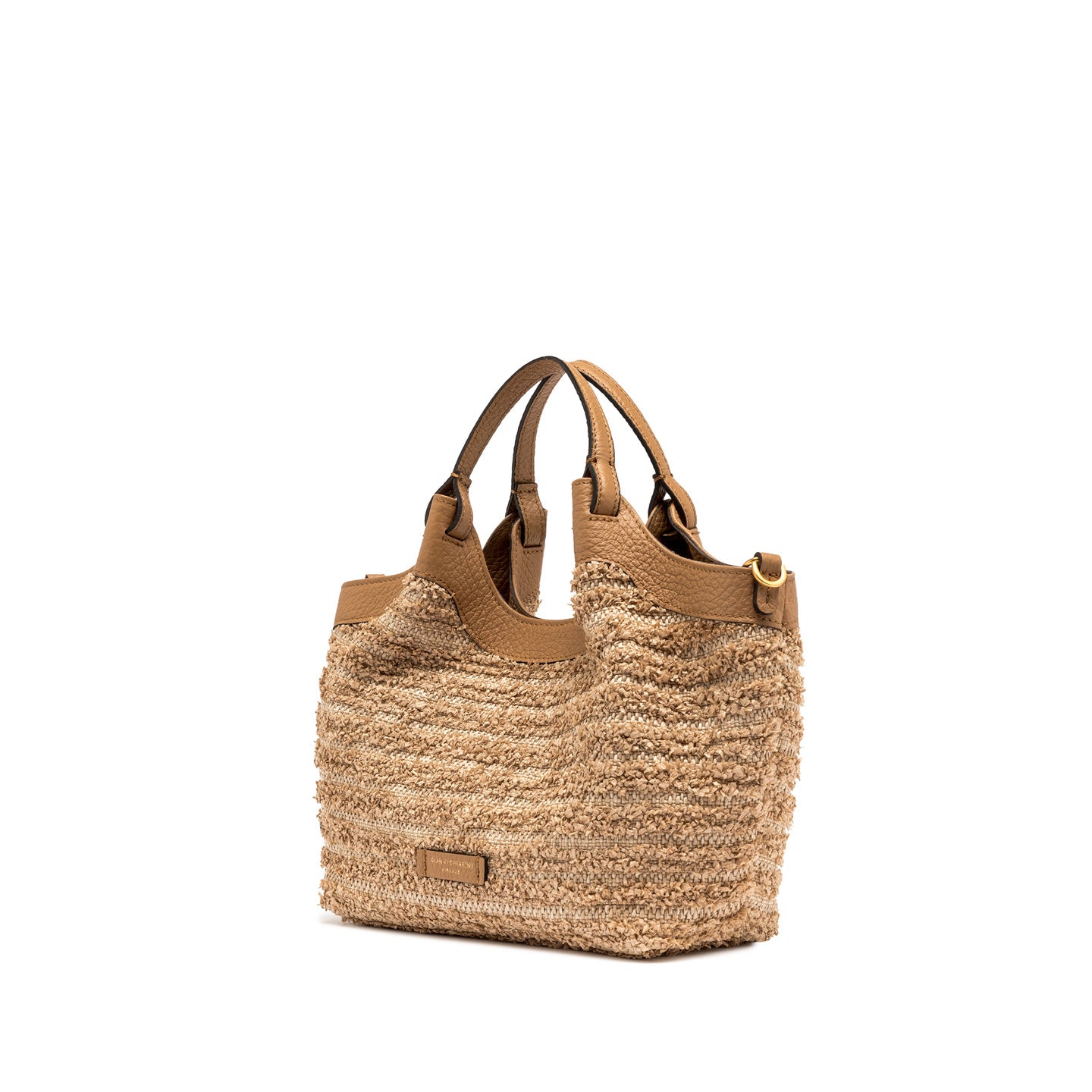 Gianni Chiarini borsa a mano in paglia dotata di tracolla
