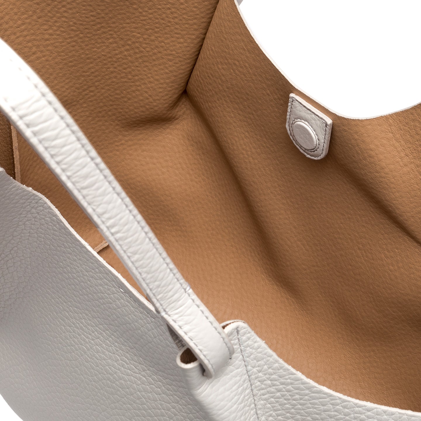 Gianni Chiarini borsa a spalla in pelle double grana maxi color Sabbia-Nature