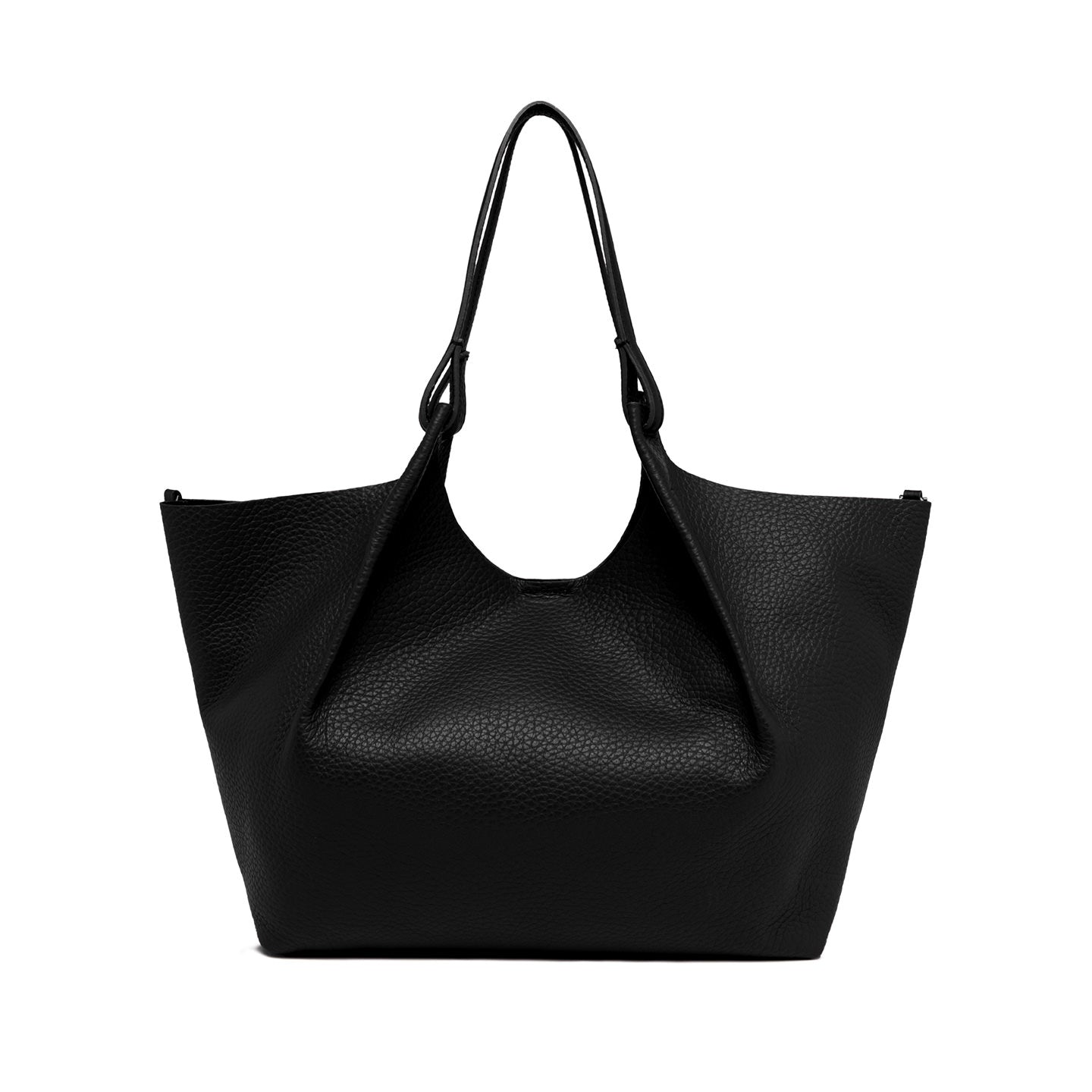 Gianni Chiarini Borsa in pelle dua nero-castoro