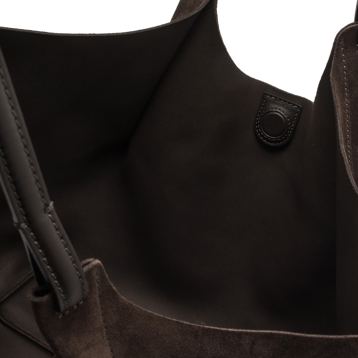 Gianni Chiarini Borsa in pelle scamosciata dua moka