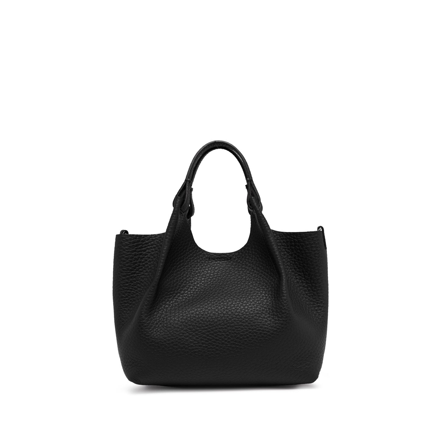 Gianni Chiarini Borsa in pelle dua nero-castoro