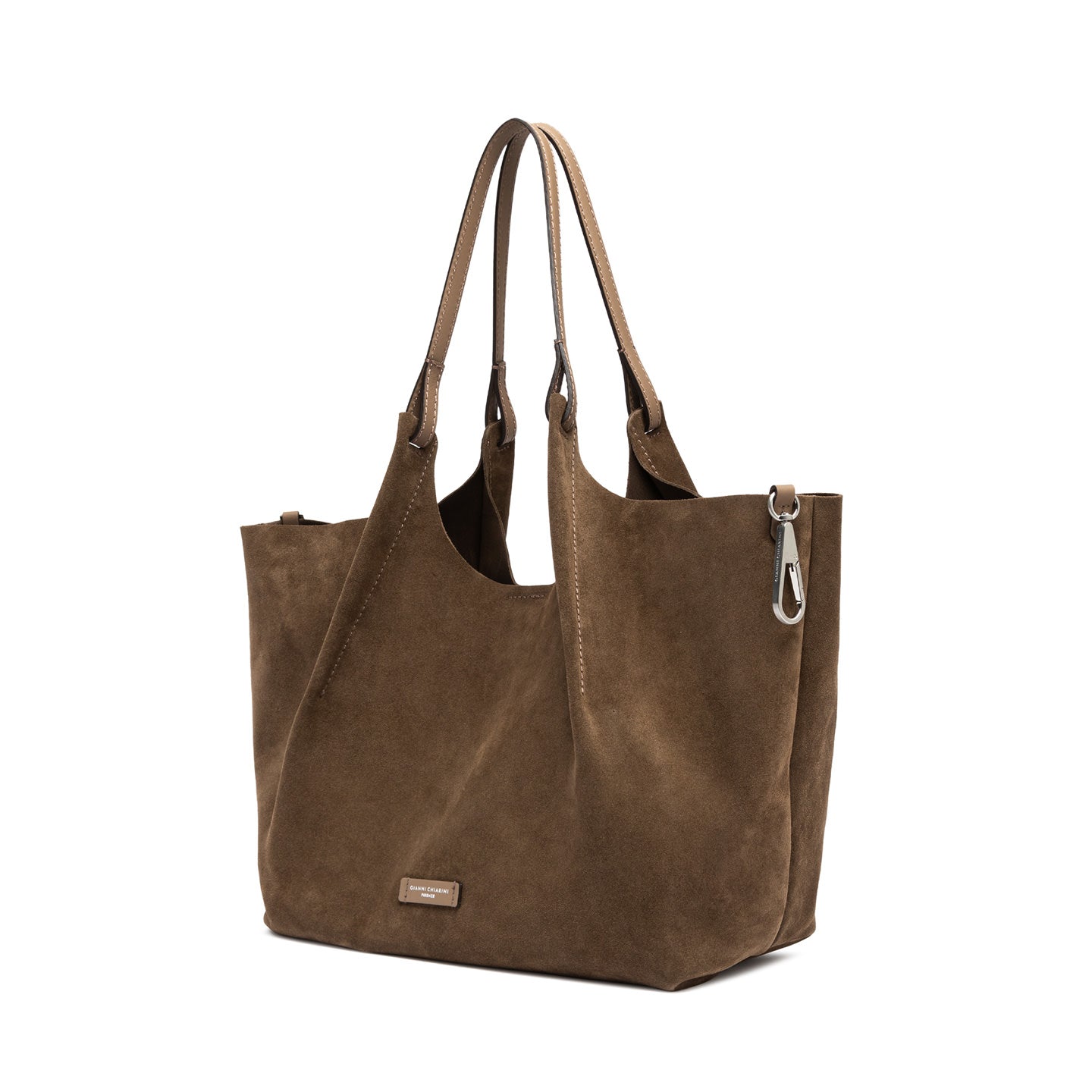 Gianni Chiarini Borsa in pelle scamosciata dua Daino