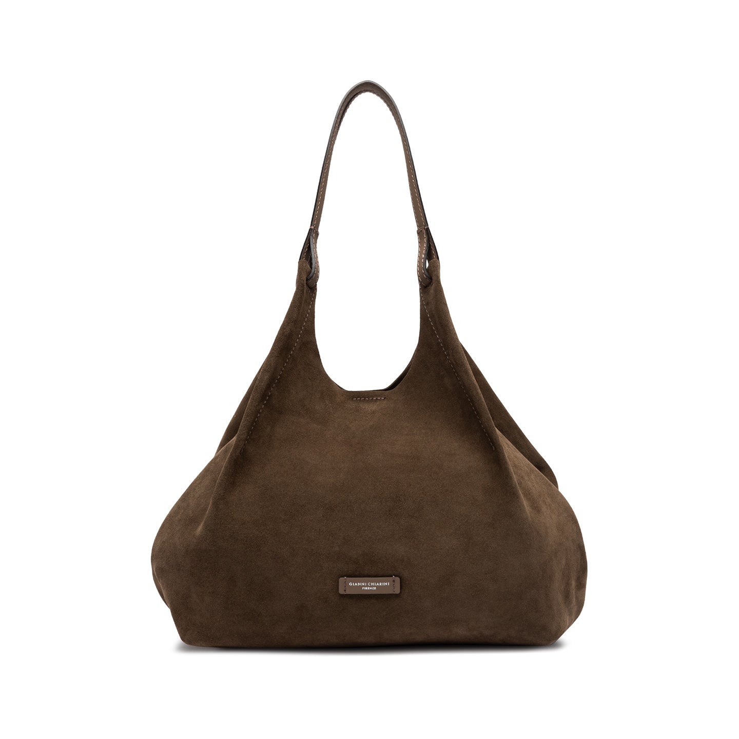Gianni Chiarini Borsa in pelle scamosciata dua Daino