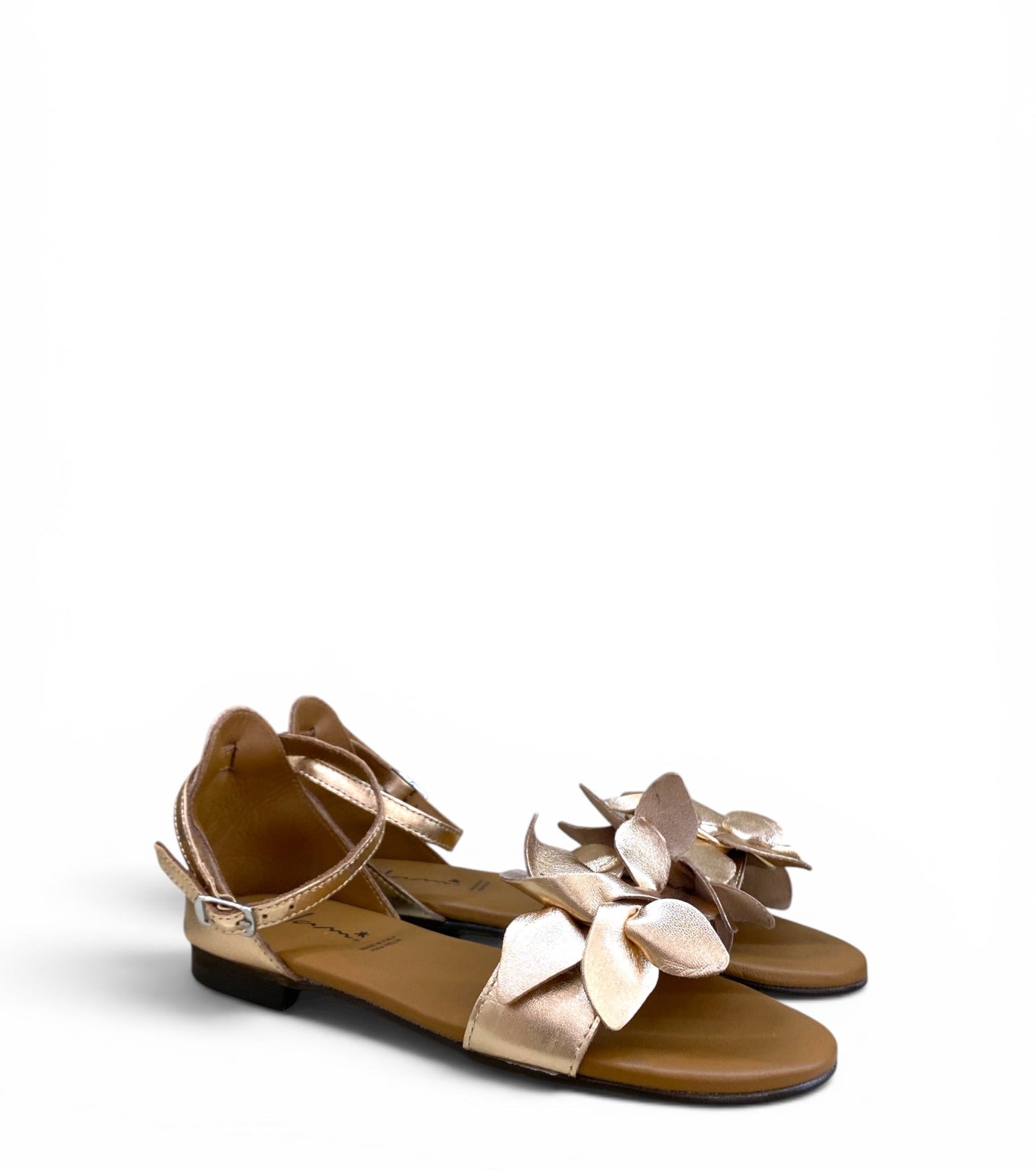 GLAM SANDALO FIORE RAME