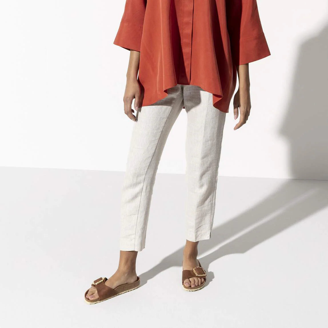BIRKENSTOCK MADRID BIG BUCKLE COGNAC