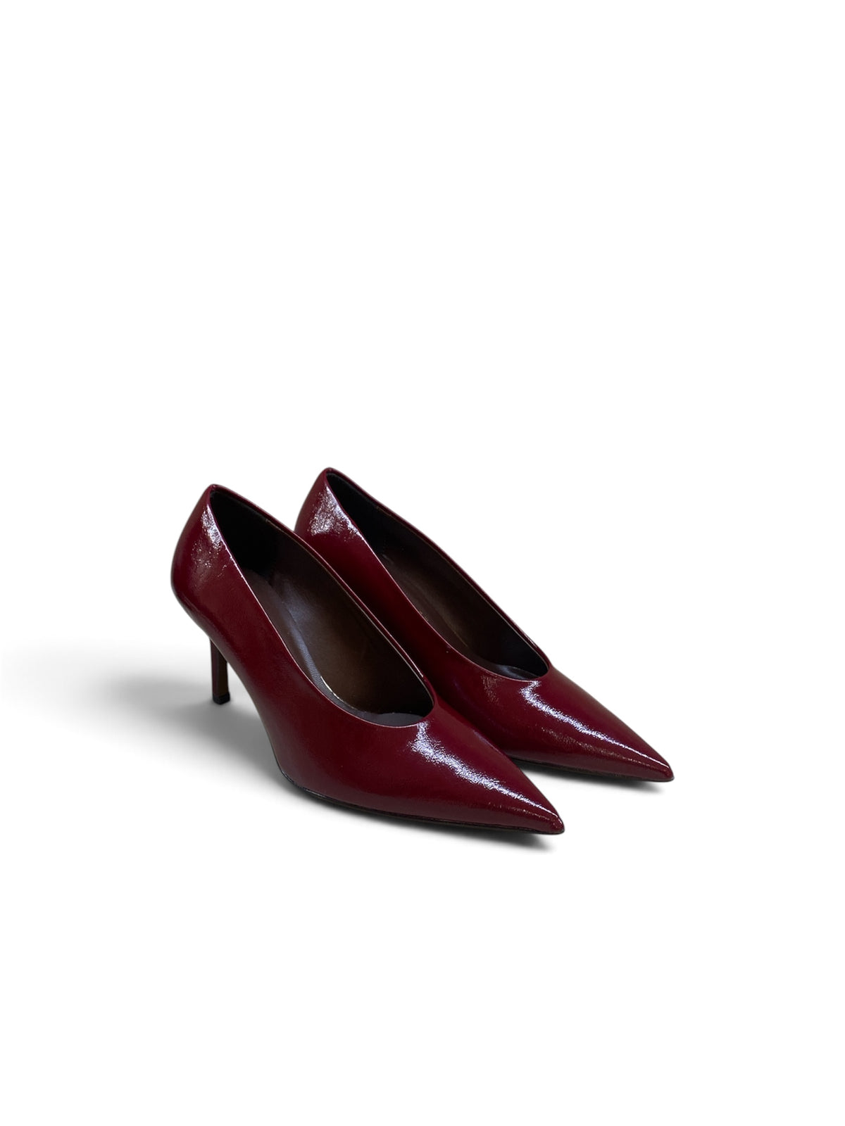 DIVINE FOLLIE DÉCOLLETÉ IN NAPLACK BORDEAUX