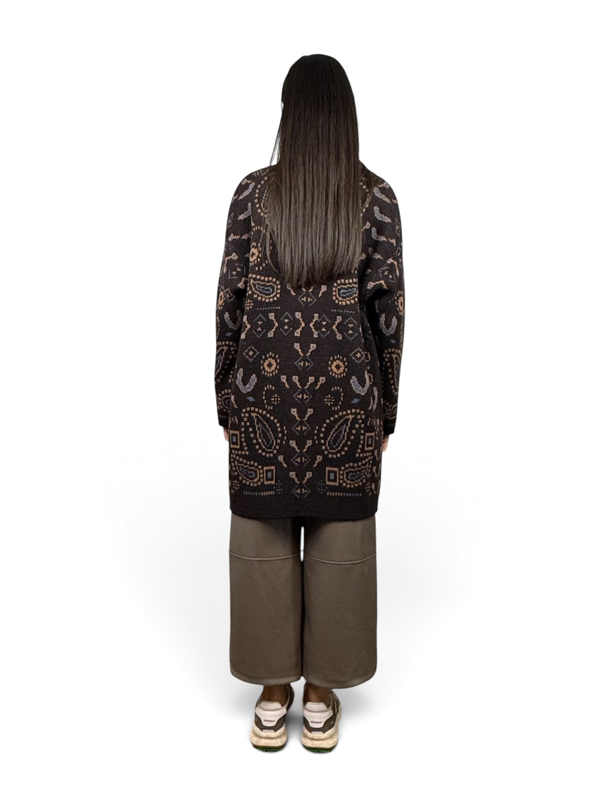 CECILE CARDIGAN ALANUI MARRONE