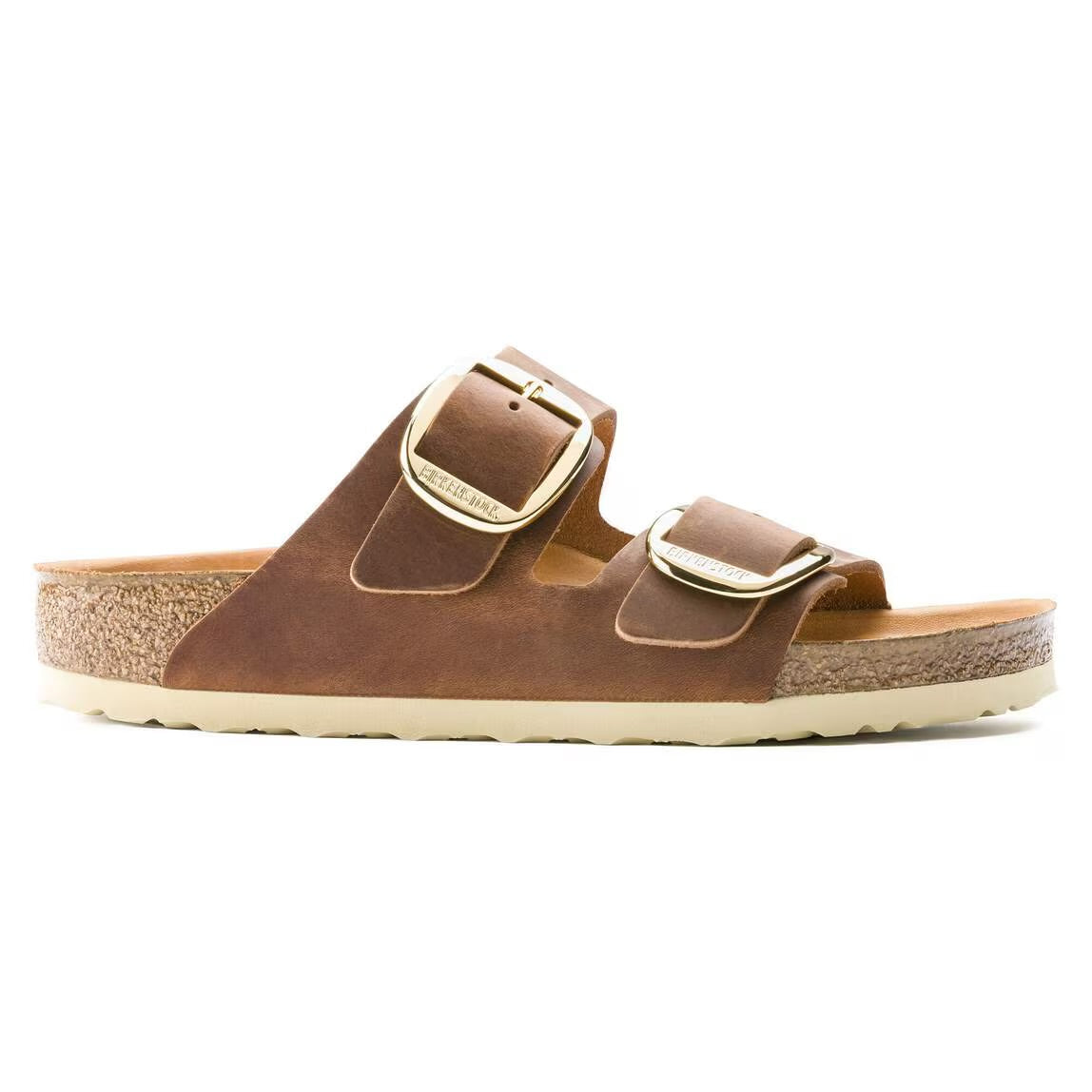 BIRKENSTOCK ARIZONA COGNAC BIG BUCKLE