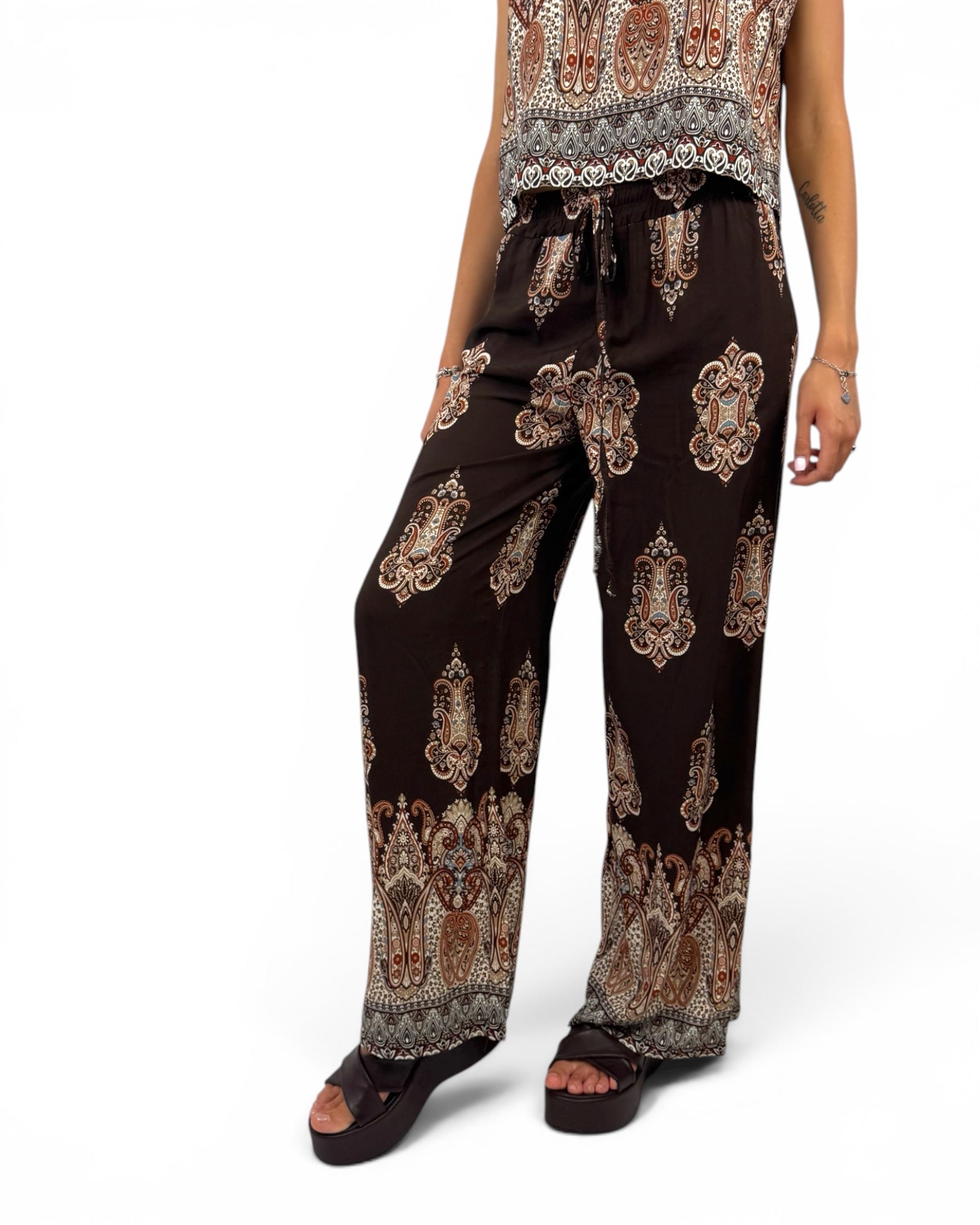 SUSY MIX PANTALONE AMPIO FANTASIA