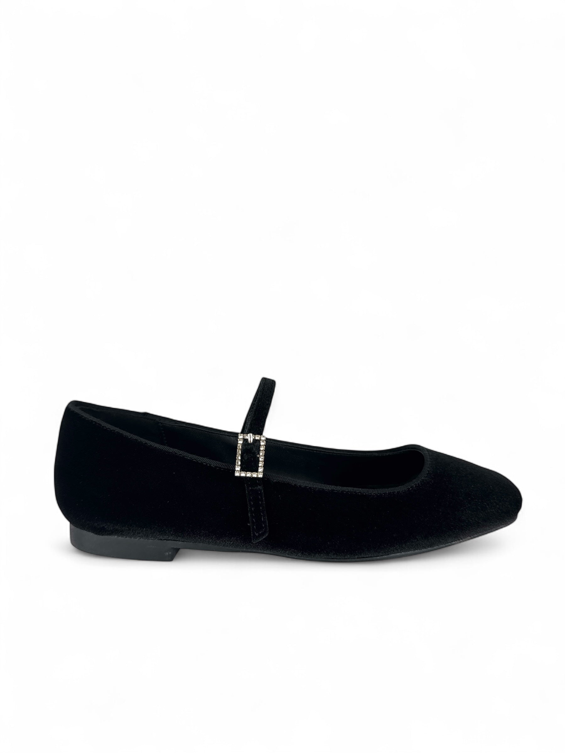 Ballerina in velluto nera