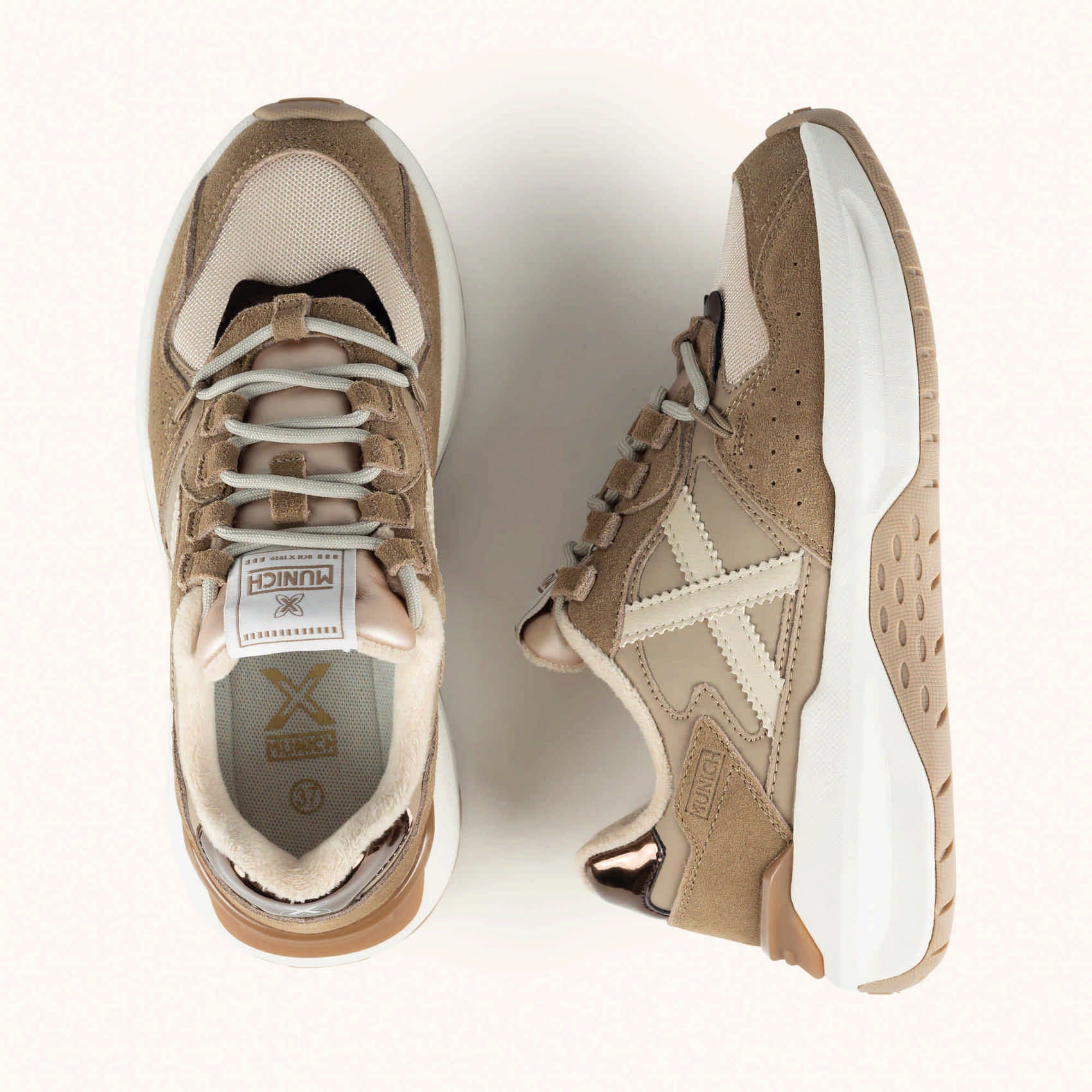 MUNICH SNEAKERS DONNA NEXA BEIGE