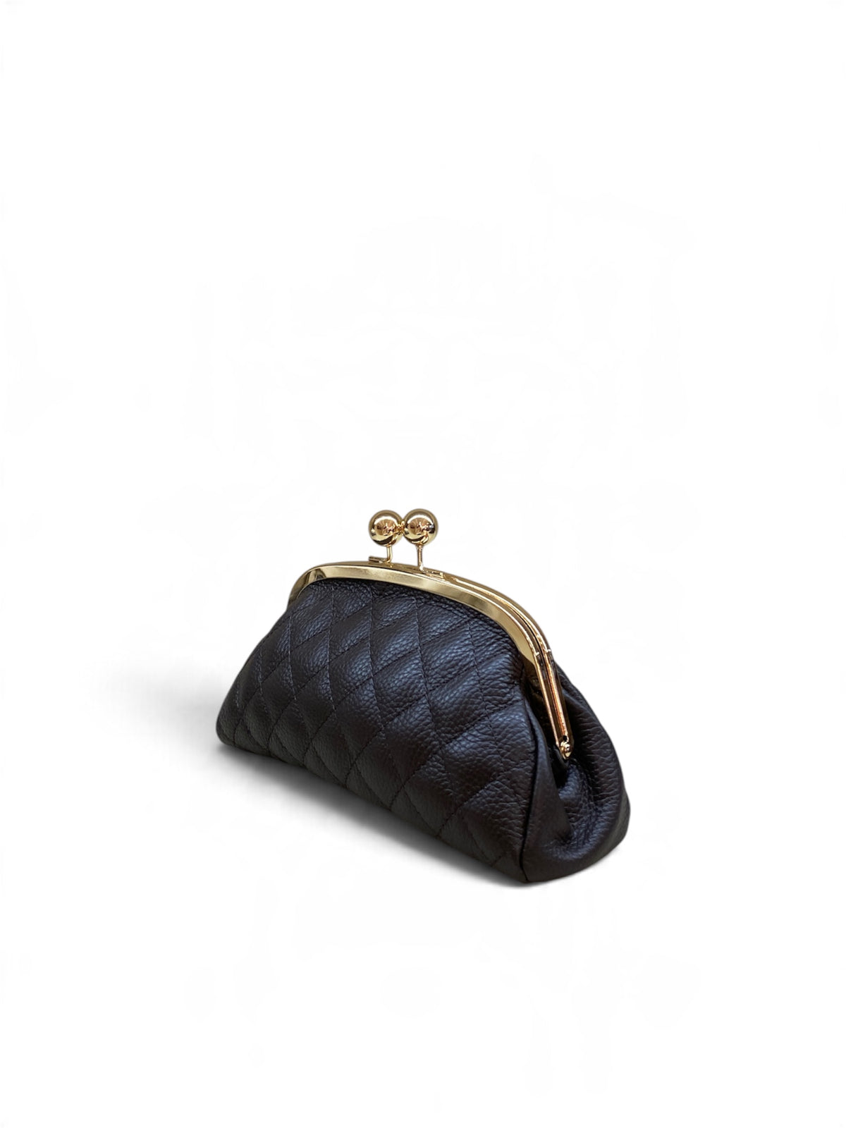 SUSY MIX POCHETTE CLUTCH TRAPUNTATO TESTA DI MORO