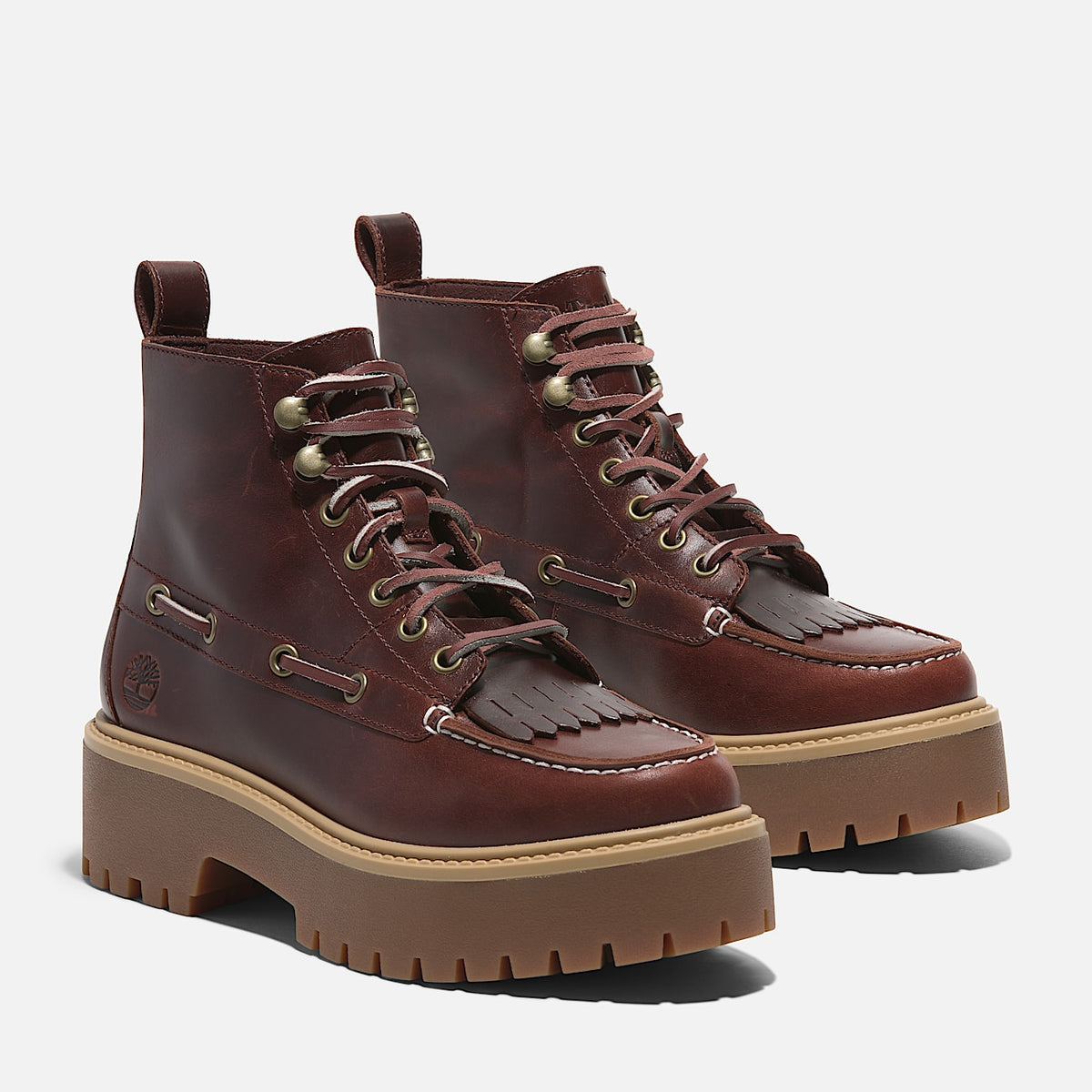 TIMBERLAND STIVALETTO STONE STREET SFRANGIATO CON PLATEAU