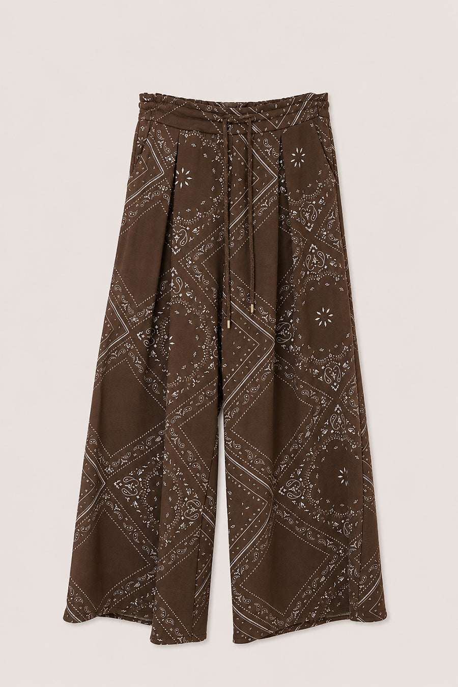 KIKISIX PANTALONE FELPA A BANDANA CON PINCES