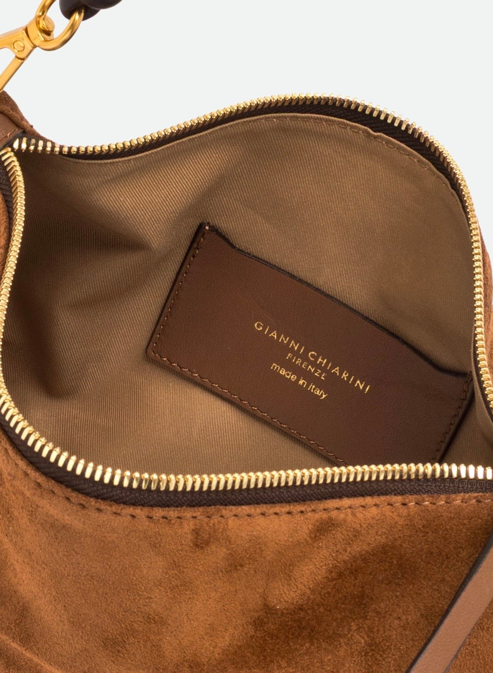 GIANNI CHIARINI BORSA CLEO COGNAC
