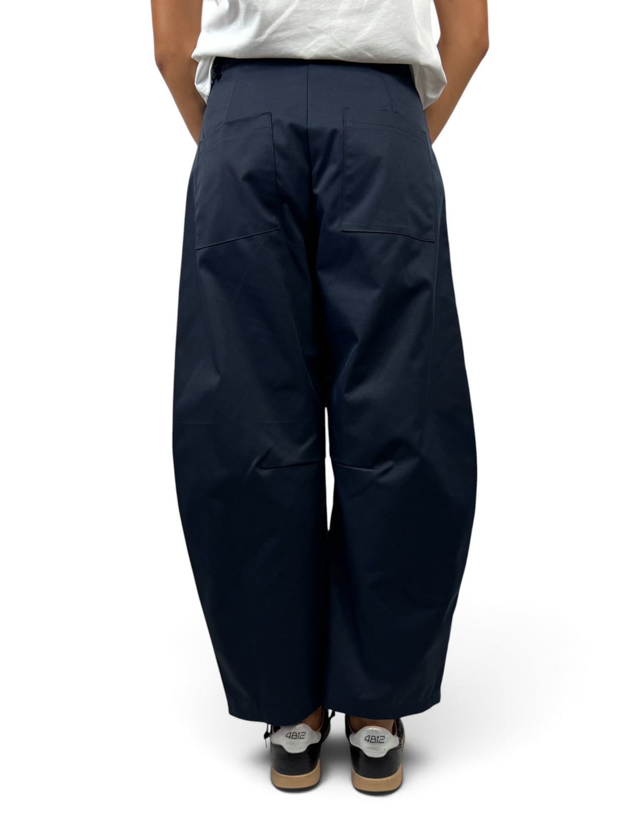 SUSY MIX PANTALONE BARREL BLU