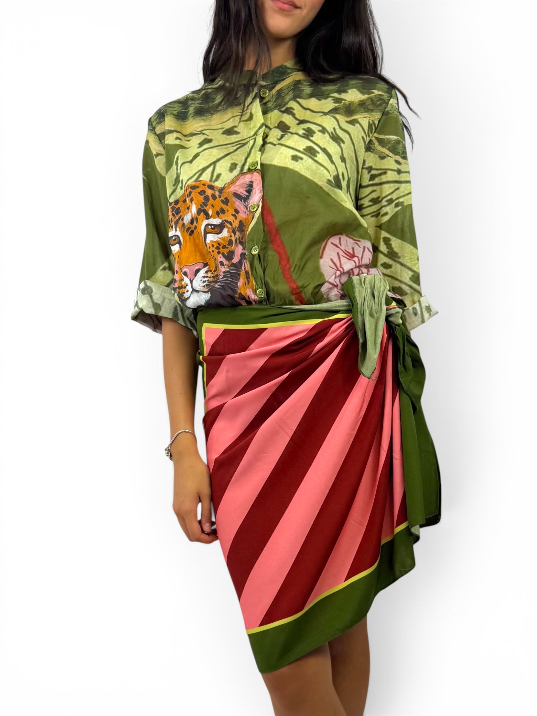CECILE CAMICIA TIGRE