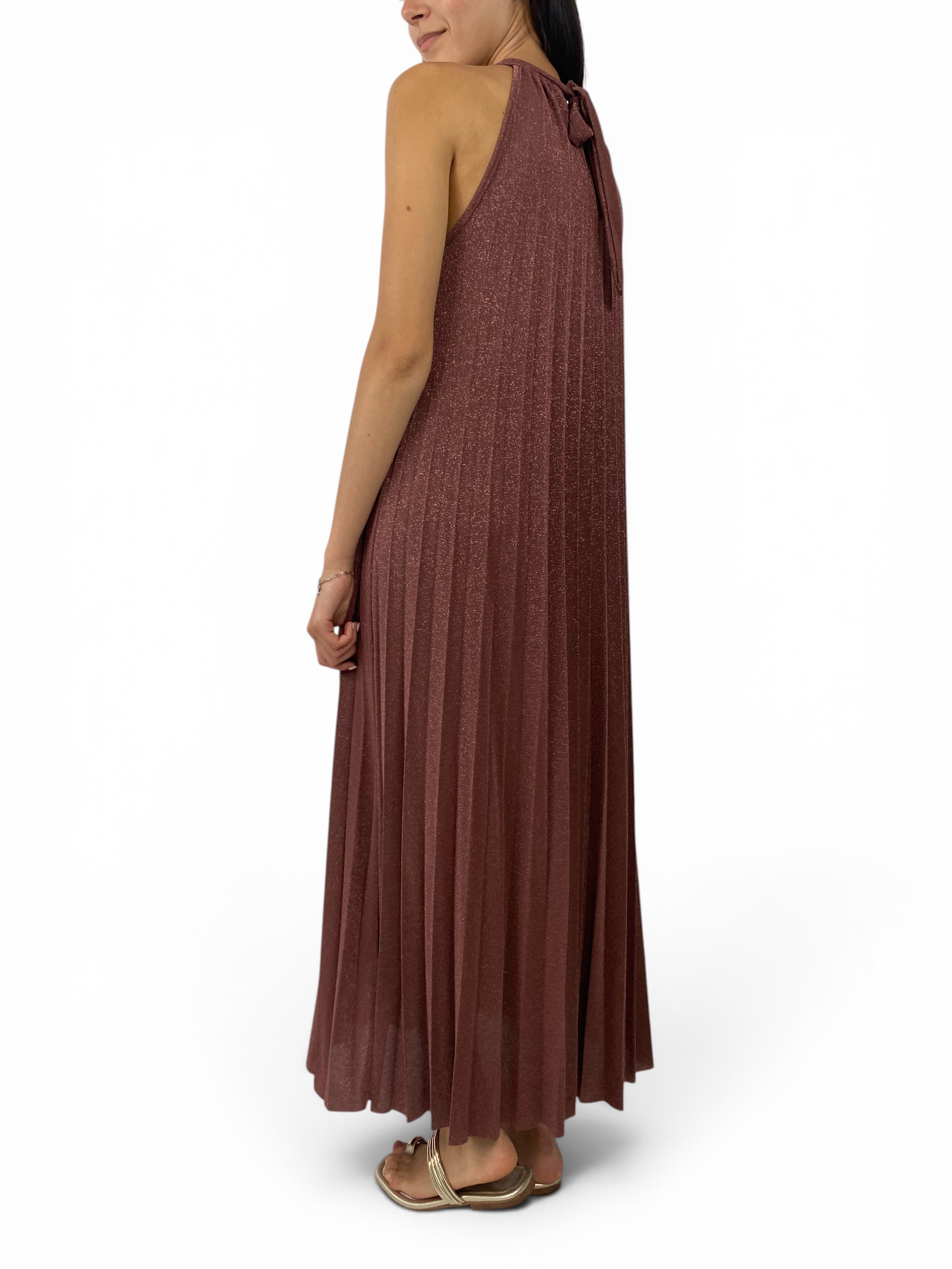 CECILE ABITO LUREX BLUSH