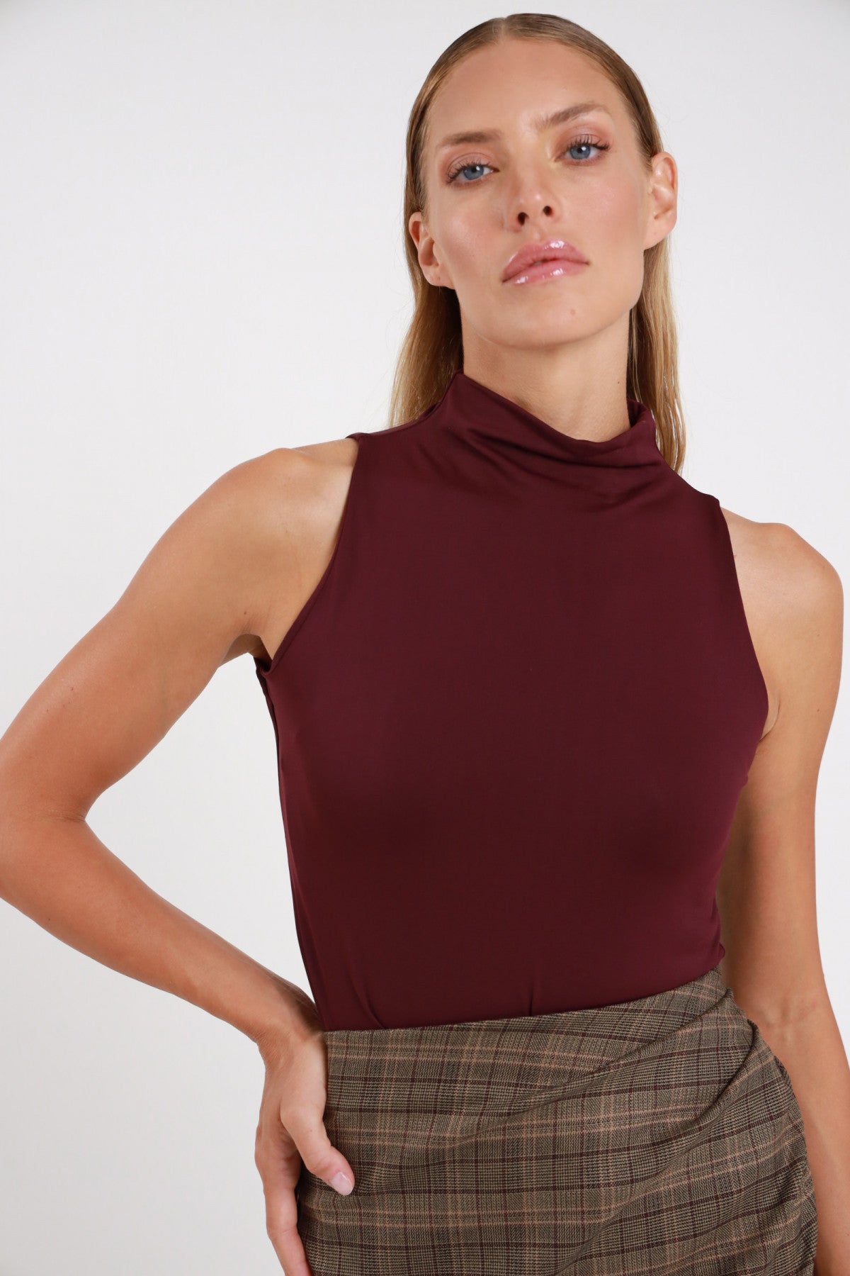 SUSY MIX TOP TACTEL BORDEAUX