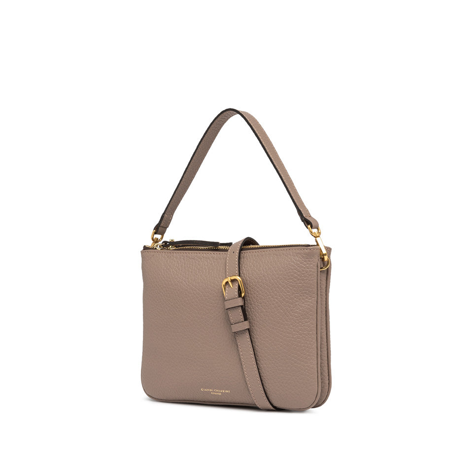 Gianni Chiarini Borsa a tracolla in pelle liscia dove