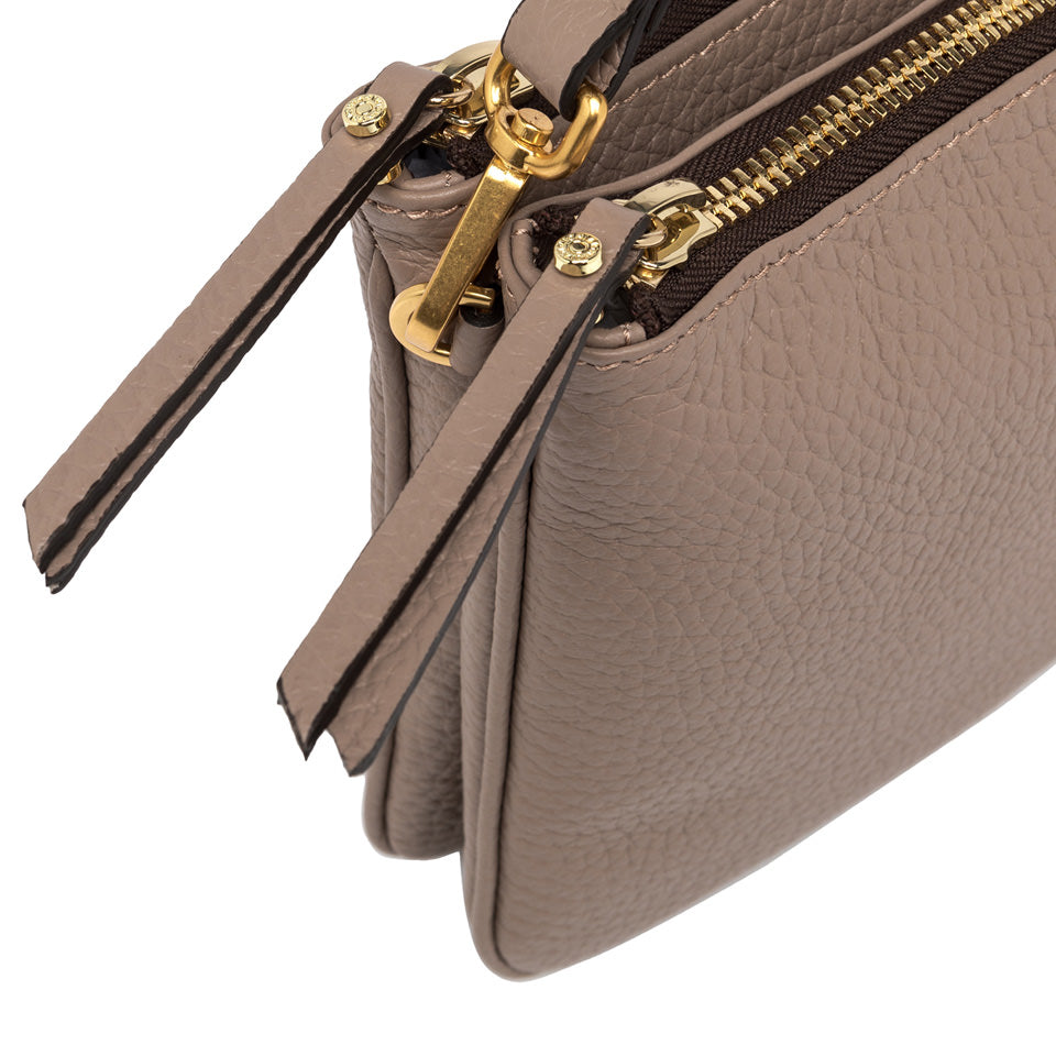 Gianni Chiarini Borsa a tracolla in pelle liscia dove