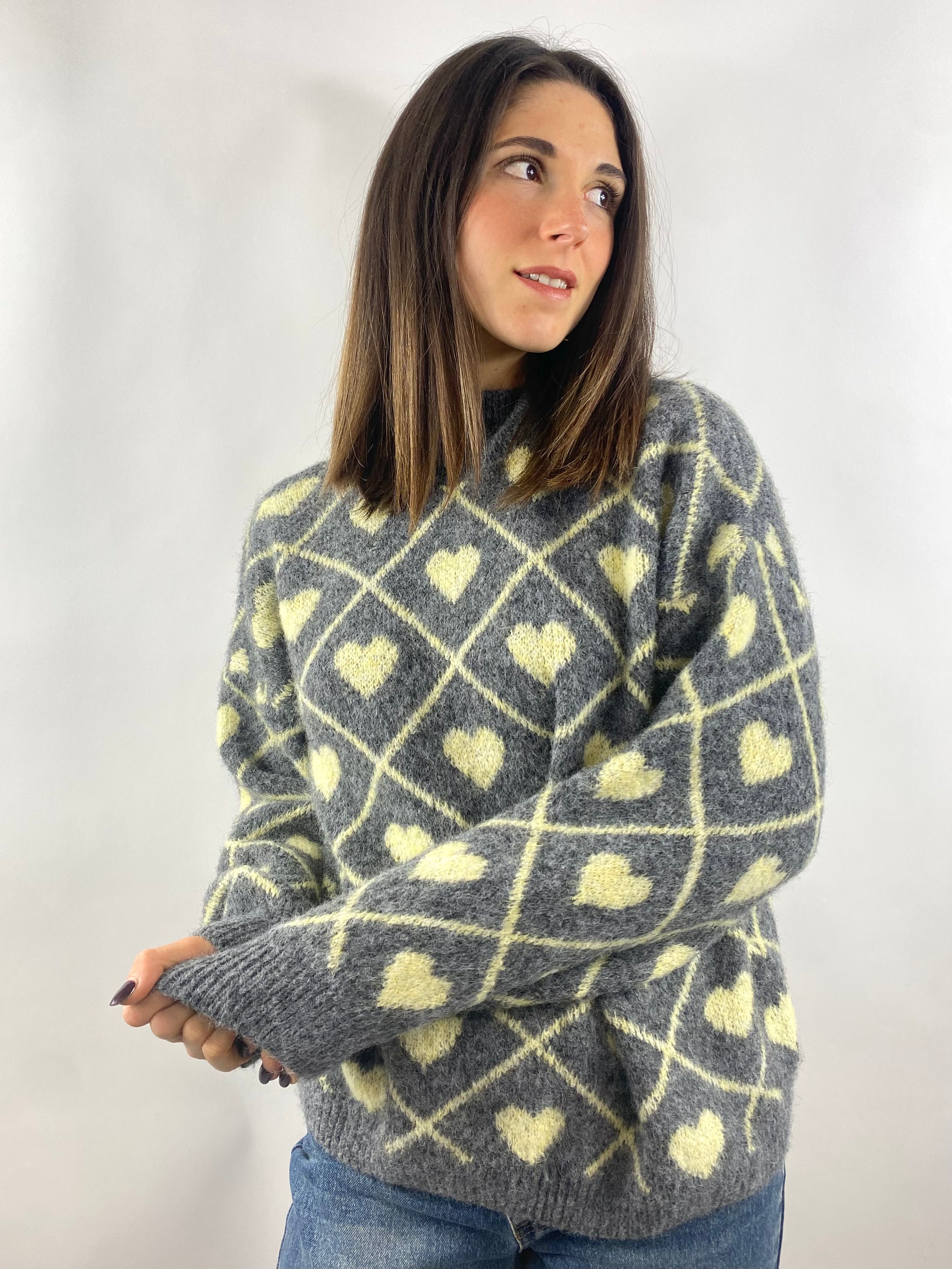SUSY MIX MAGLIONE CUORI