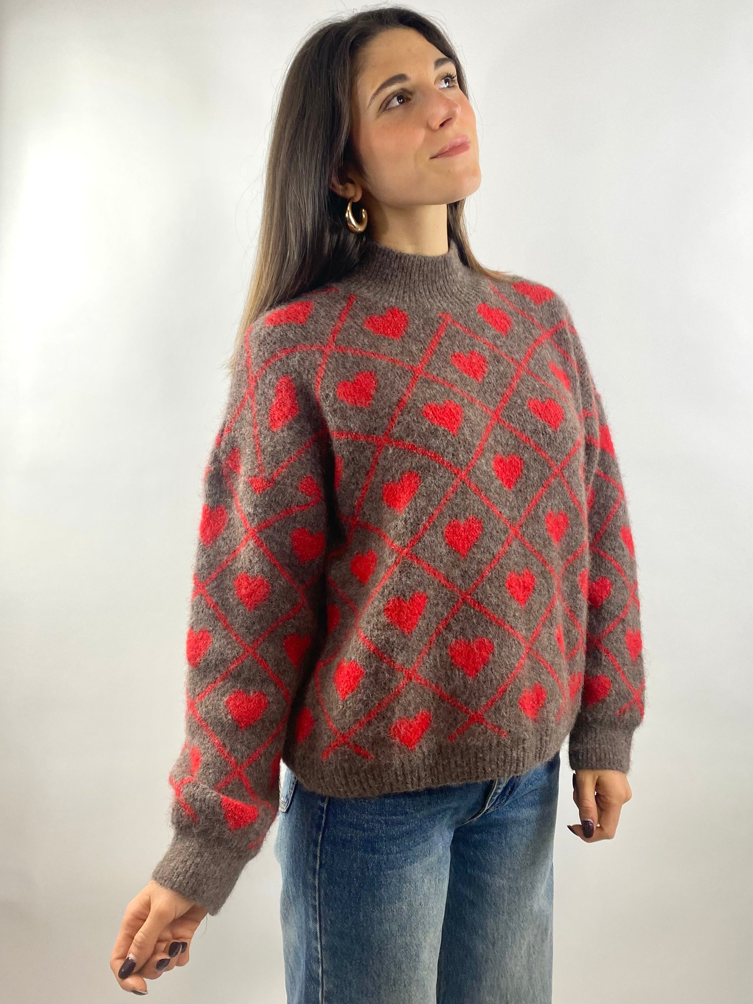 SUSY MIX MAGLIONE CUORI