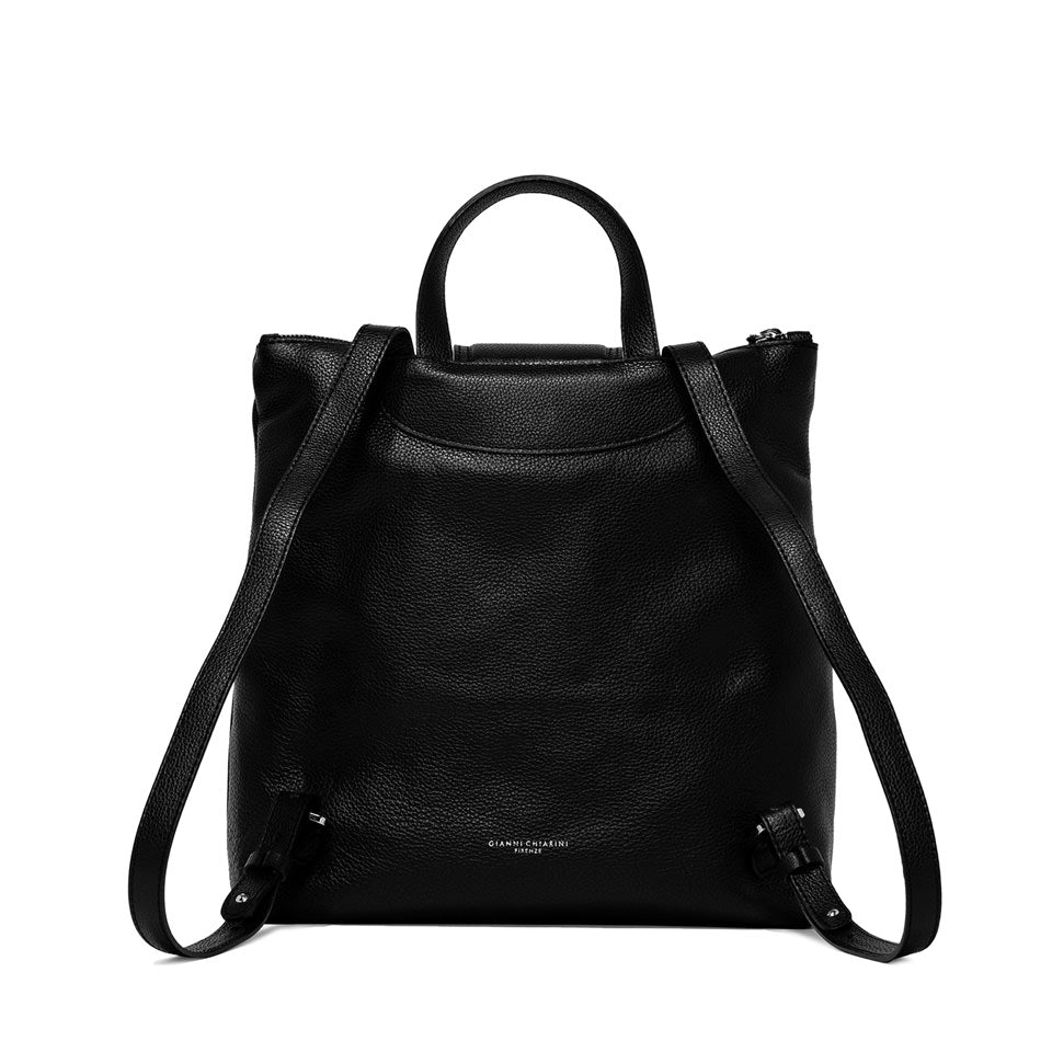 Gianni Chiarini Zaino realizzato in pelle di colore nero