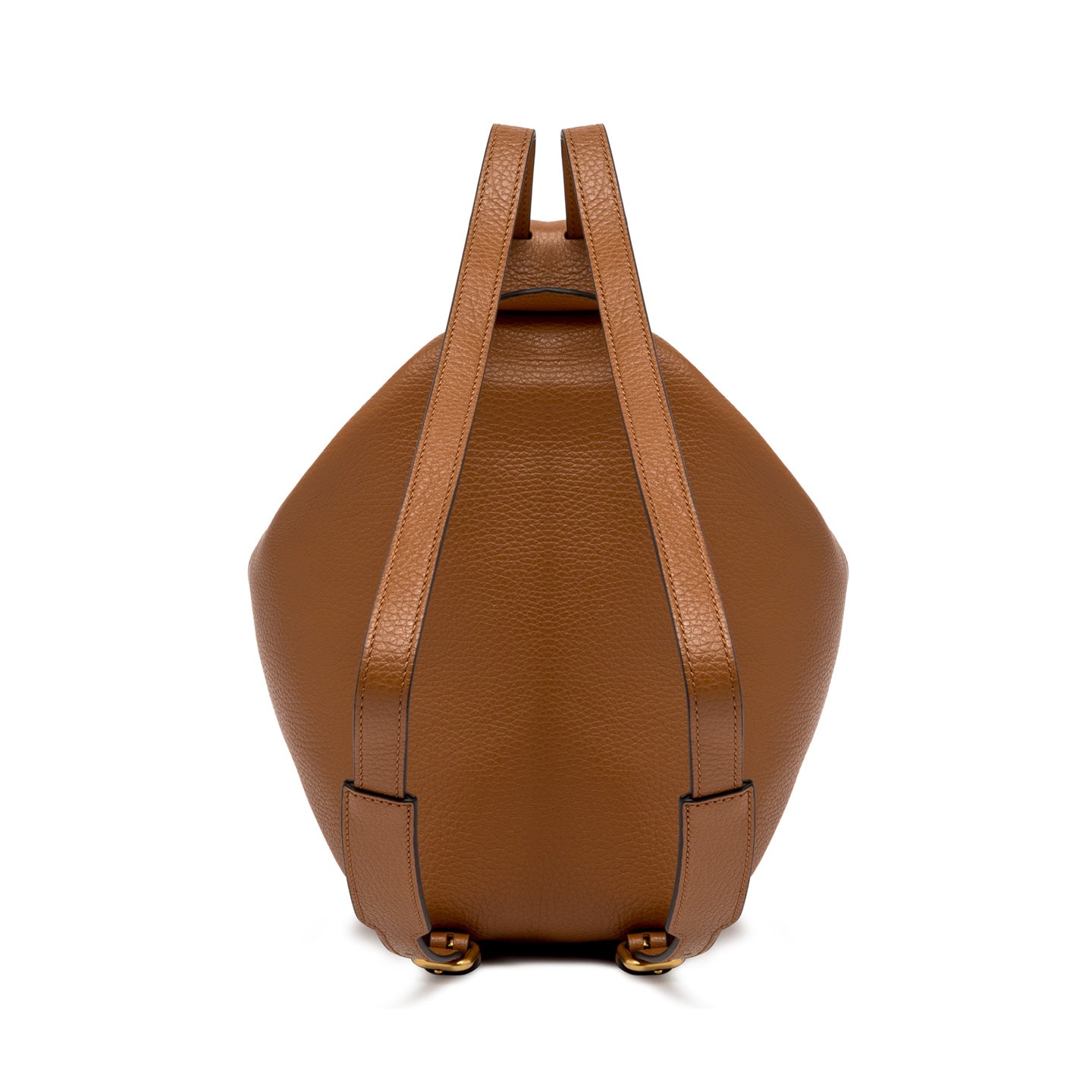 Gianni Chiarini Zaino/borsa in pelle color caramello con zip