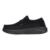 Hey dude Scarpa allacciata donna in suede nero con suola alta