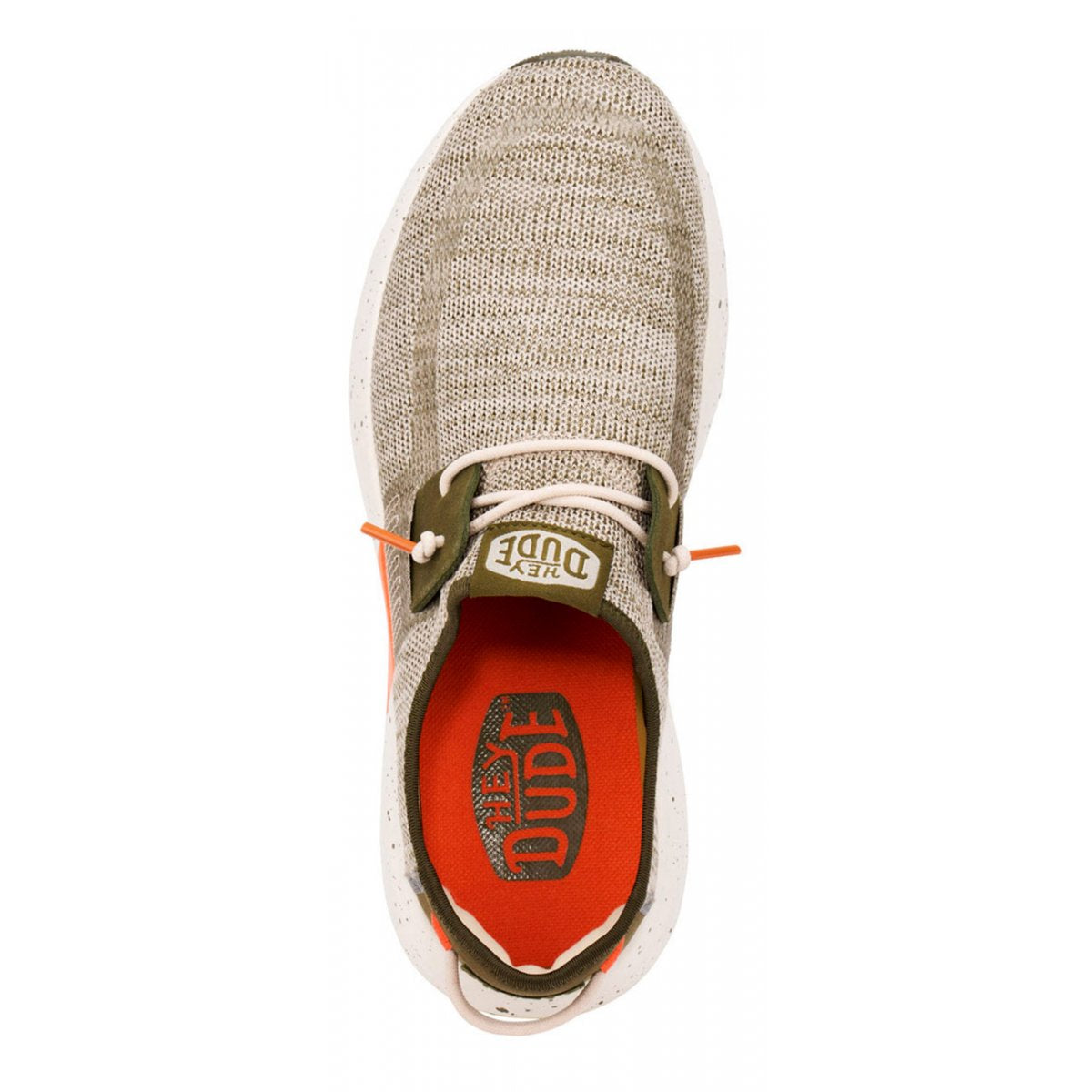 Hey dude Sneakers uomo in tessuto mesh con lacci intrecciati