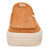 Hey Dude Sabot donna platform in suede cuoio