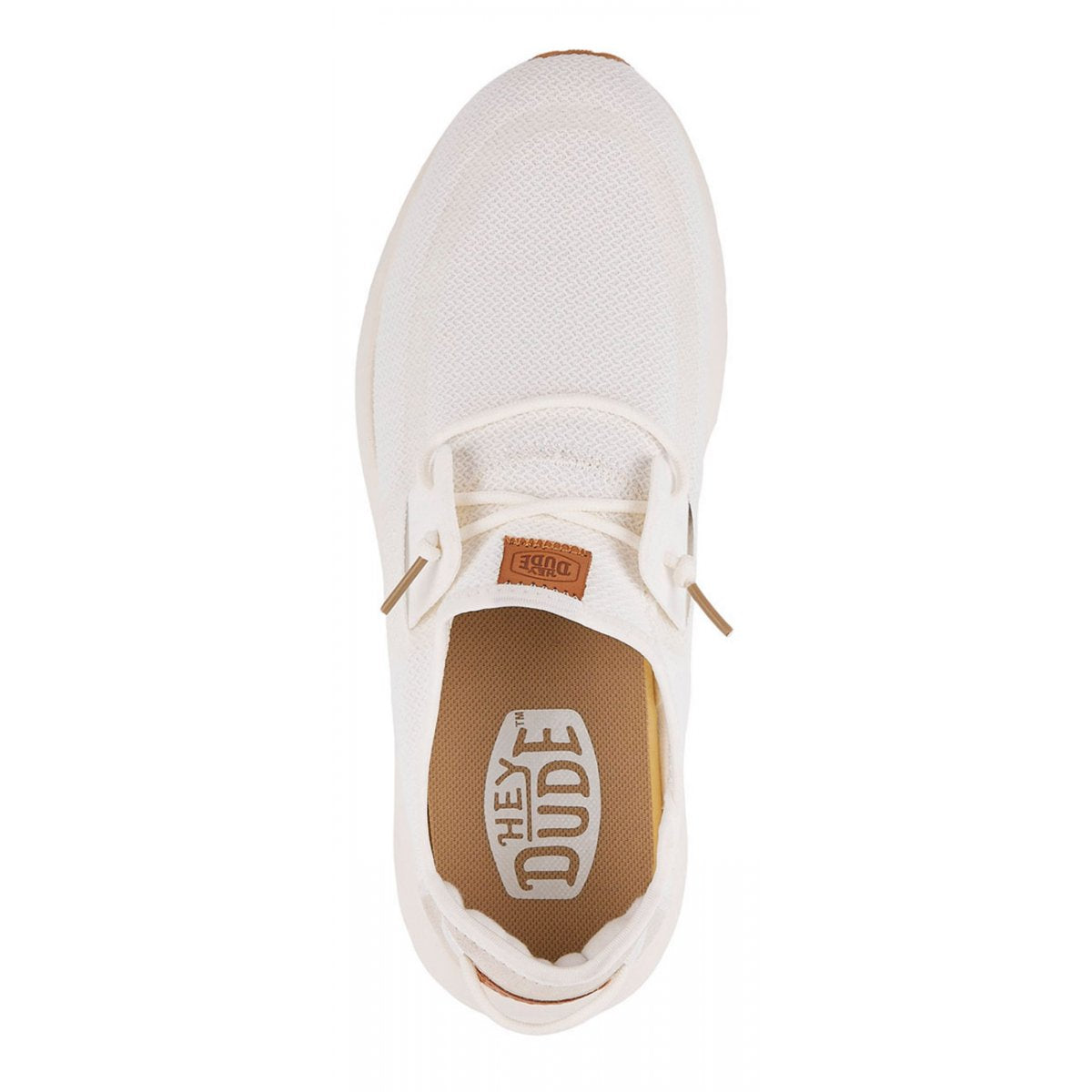 Hey Dude Sneakers uomo in tessuto mesh con lacci intrecciati