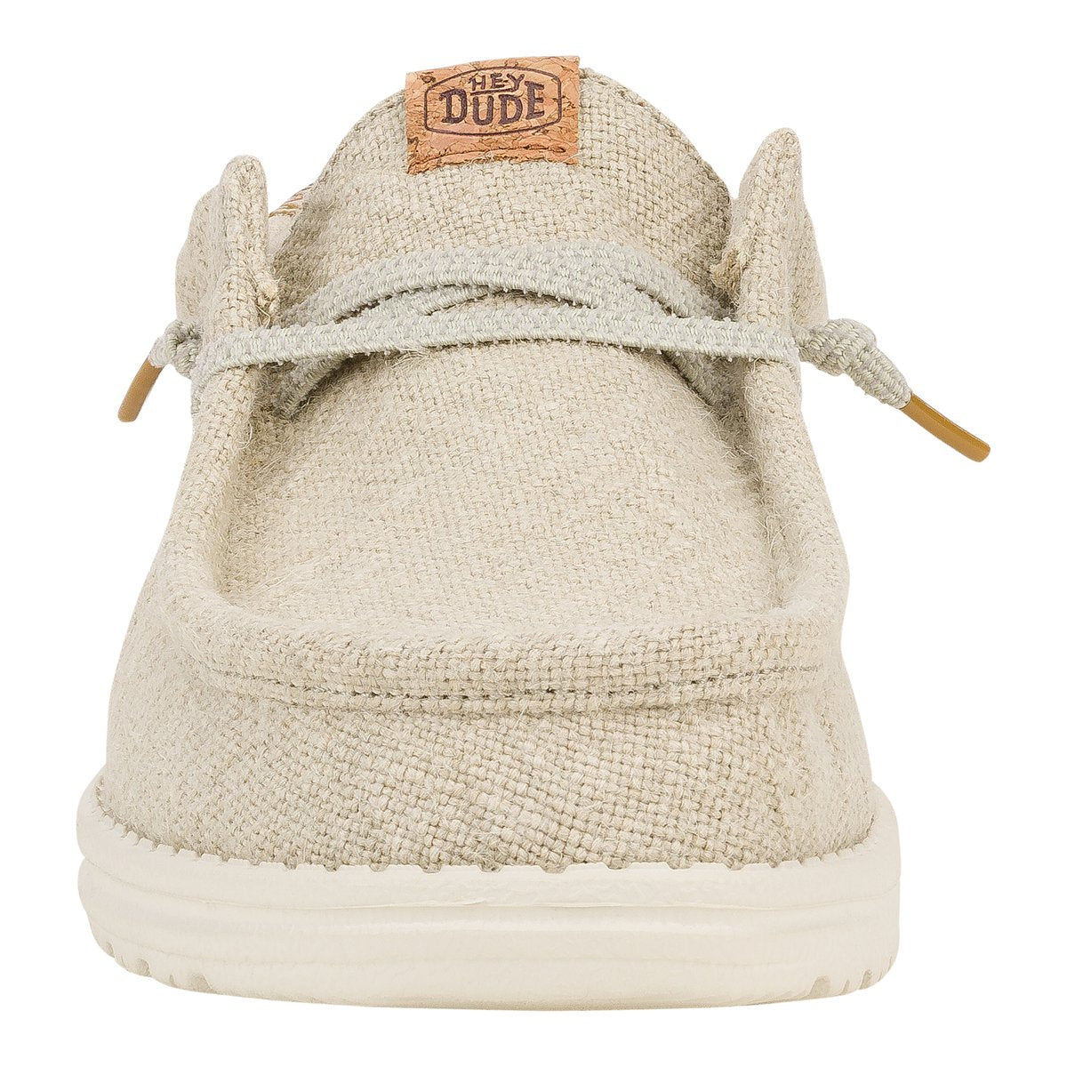 Hey Dude mocassino uomo in tessuto beige e verde