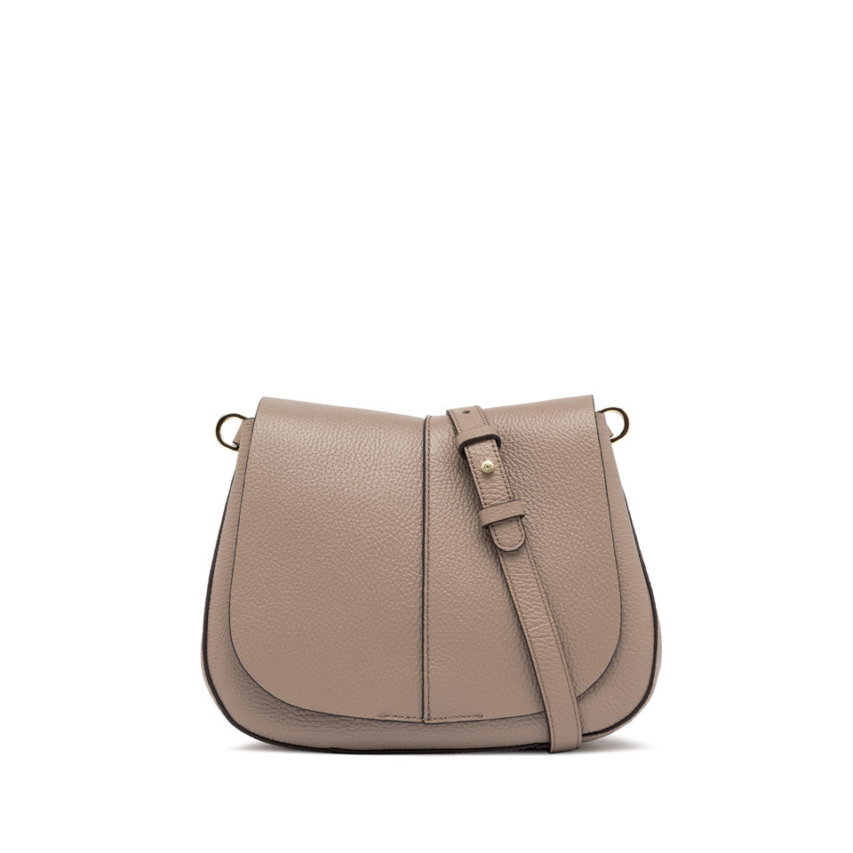 Gianni Chiarini Borsa a tracolla realizzata in pelle martellata dove