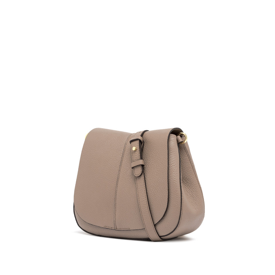 Gianni Chiarini Borsa a tracolla realizzata in pelle martellata dove