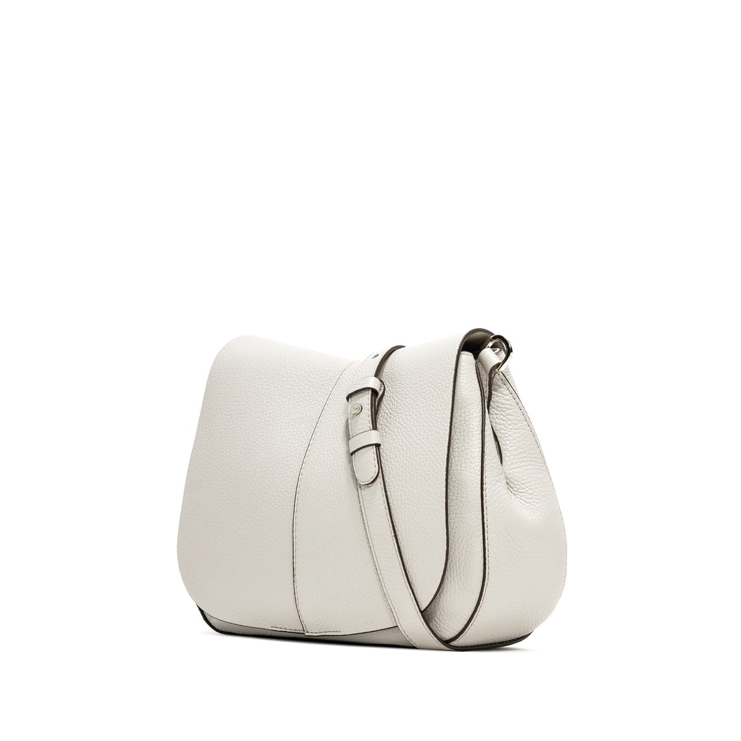 Gianni Chiarini borsa donna in pelle martellata color marmo con tracolla